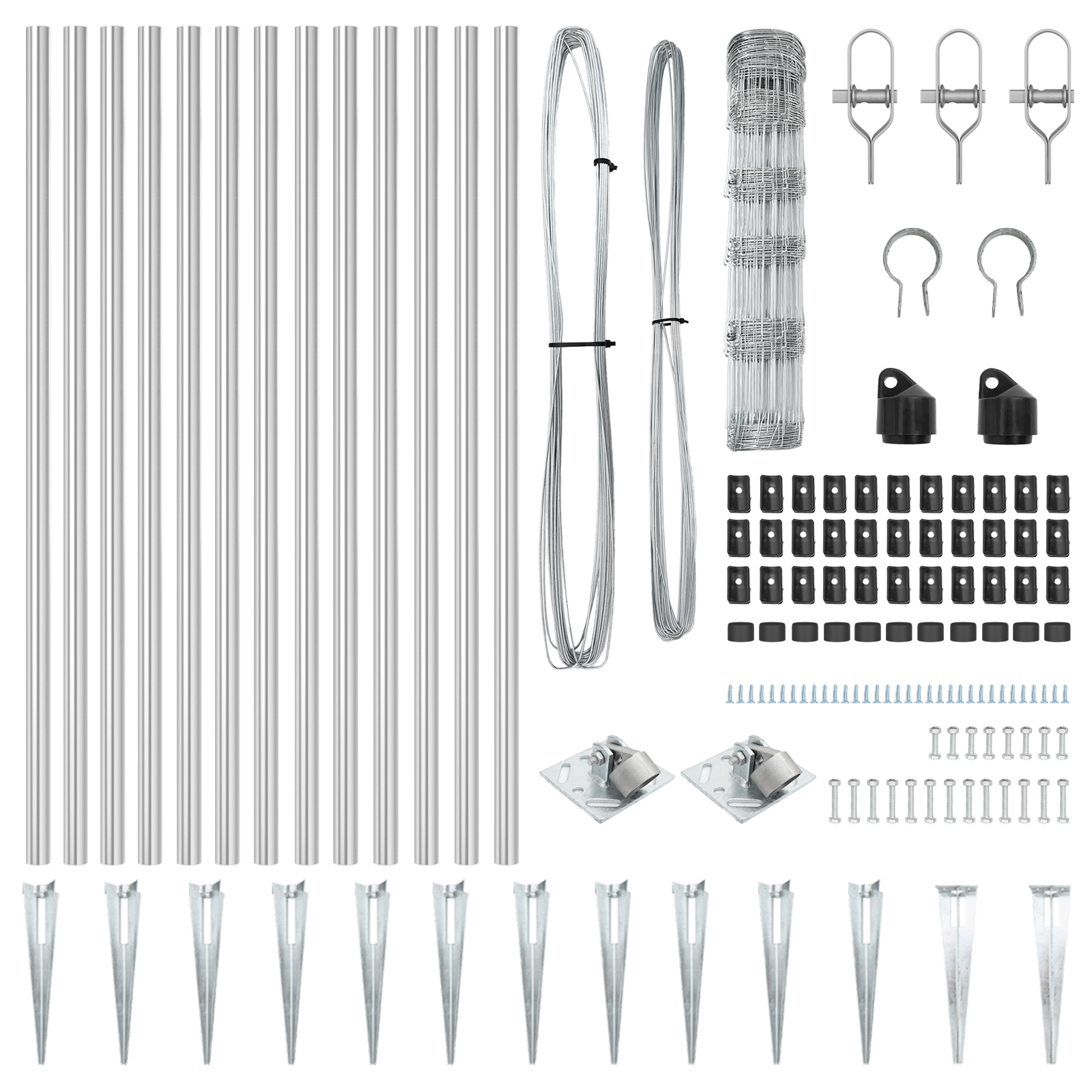 Field Fence 0.8x25 m Galvanised Steel - Image 5
