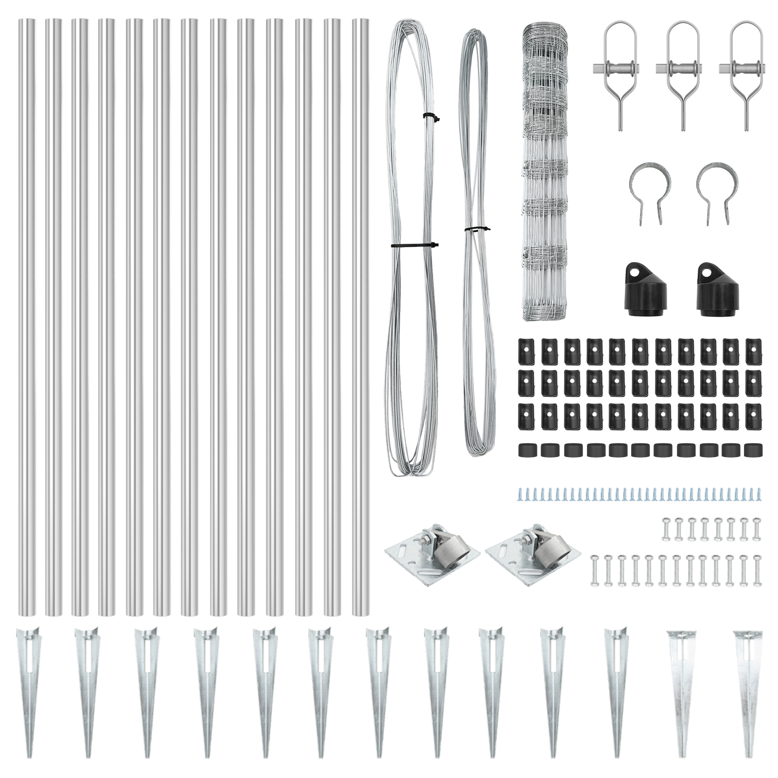 Field Fence 1x25 m Galvanised Steel - Image 5