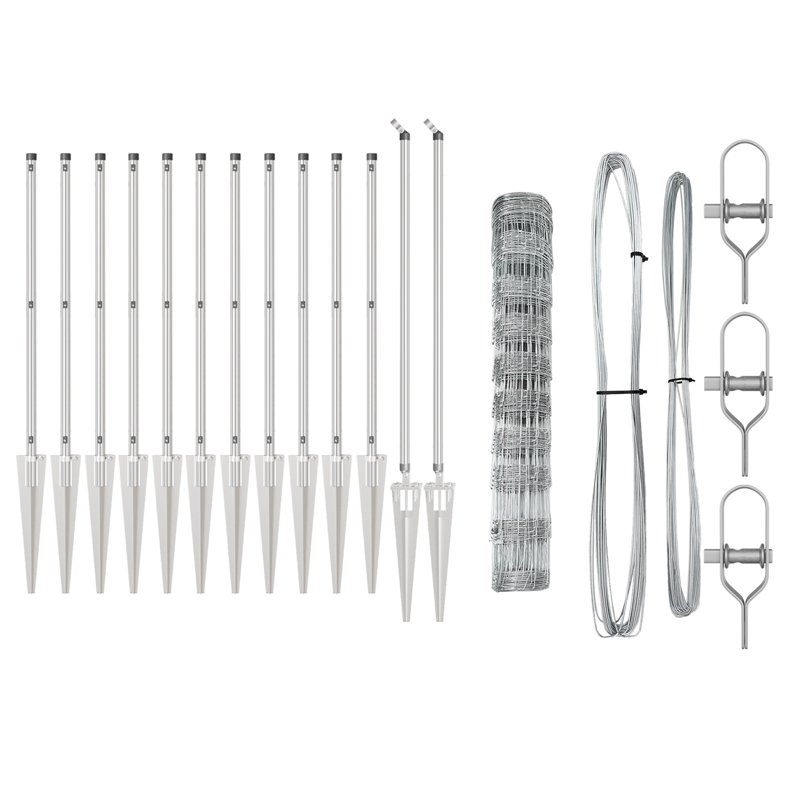 Field Fence 1x25 m Galvanised Steel - Image 4