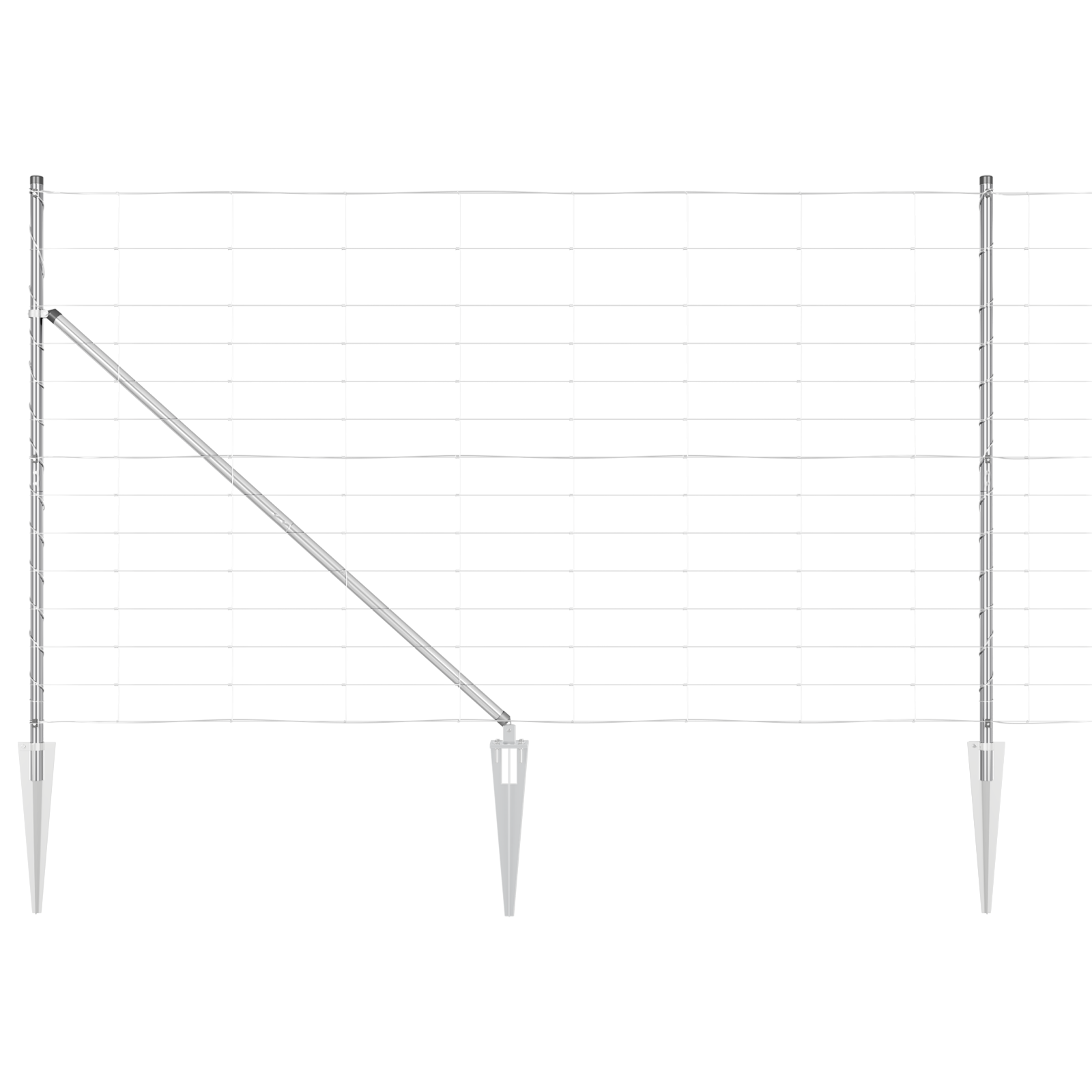 Field Fence 1.4x25 m Galvanised Steel - Image 2