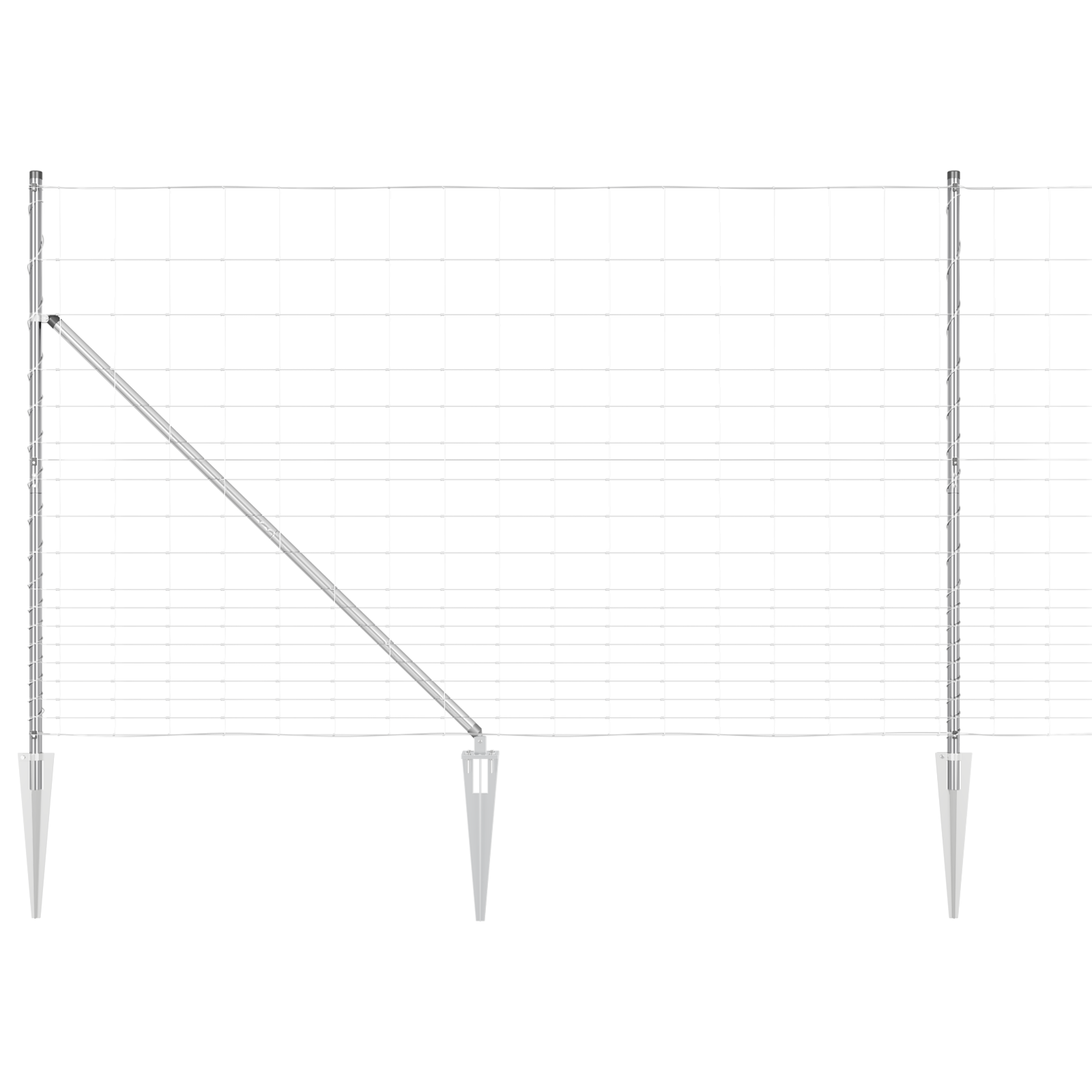 Field Fence 1.5x25 m Galvanised Steel - Image 2