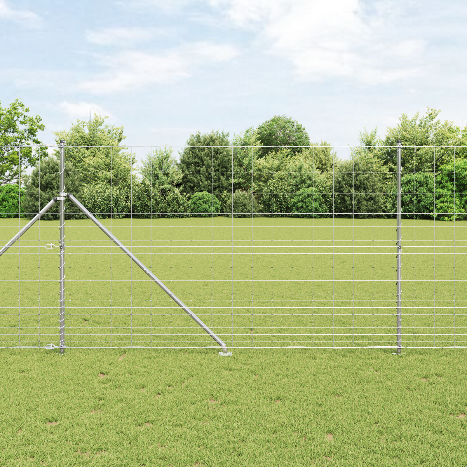 Field Fence 1.5x25 m Galvanised Steel