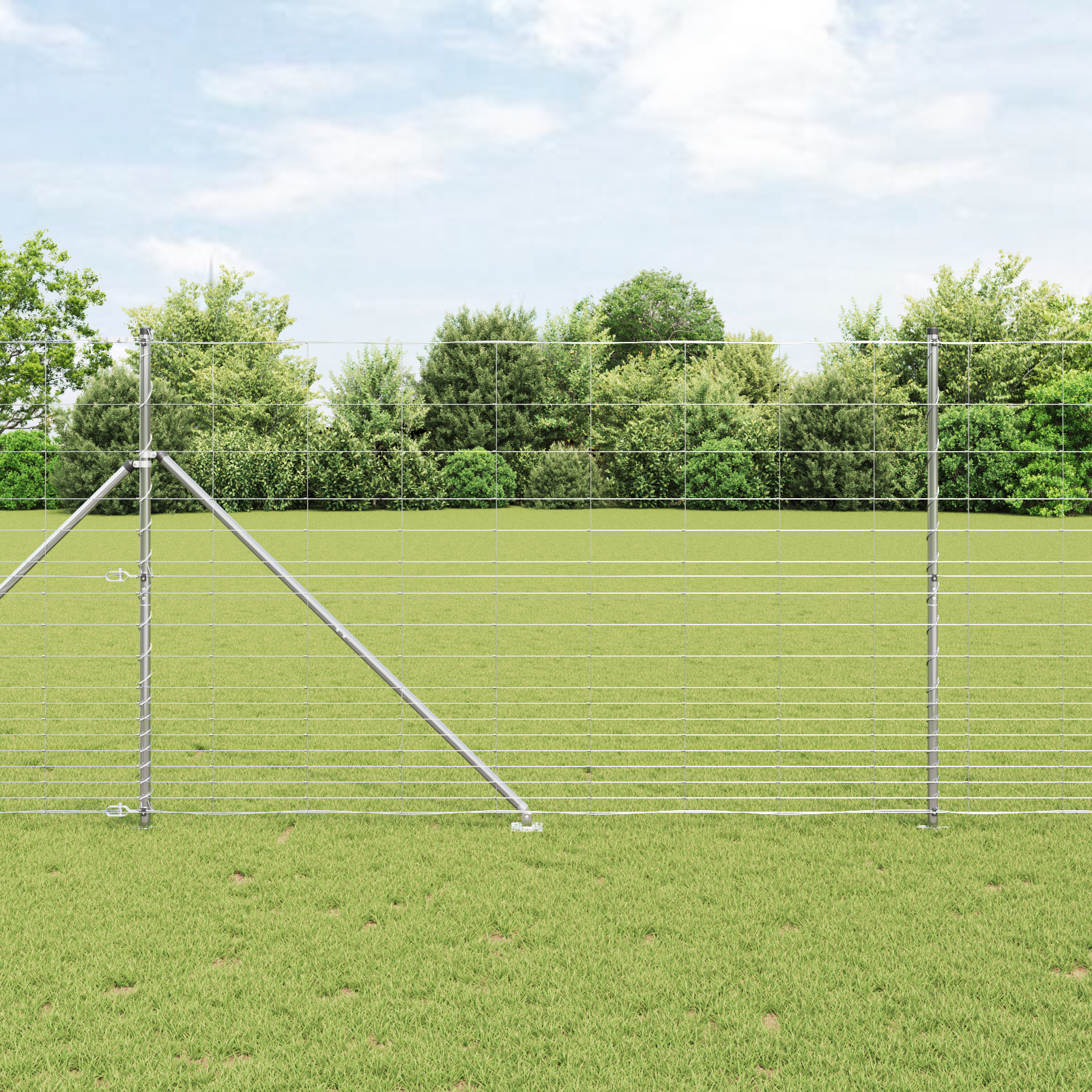 Field Fence 1.5x25 m Galvanised Steel