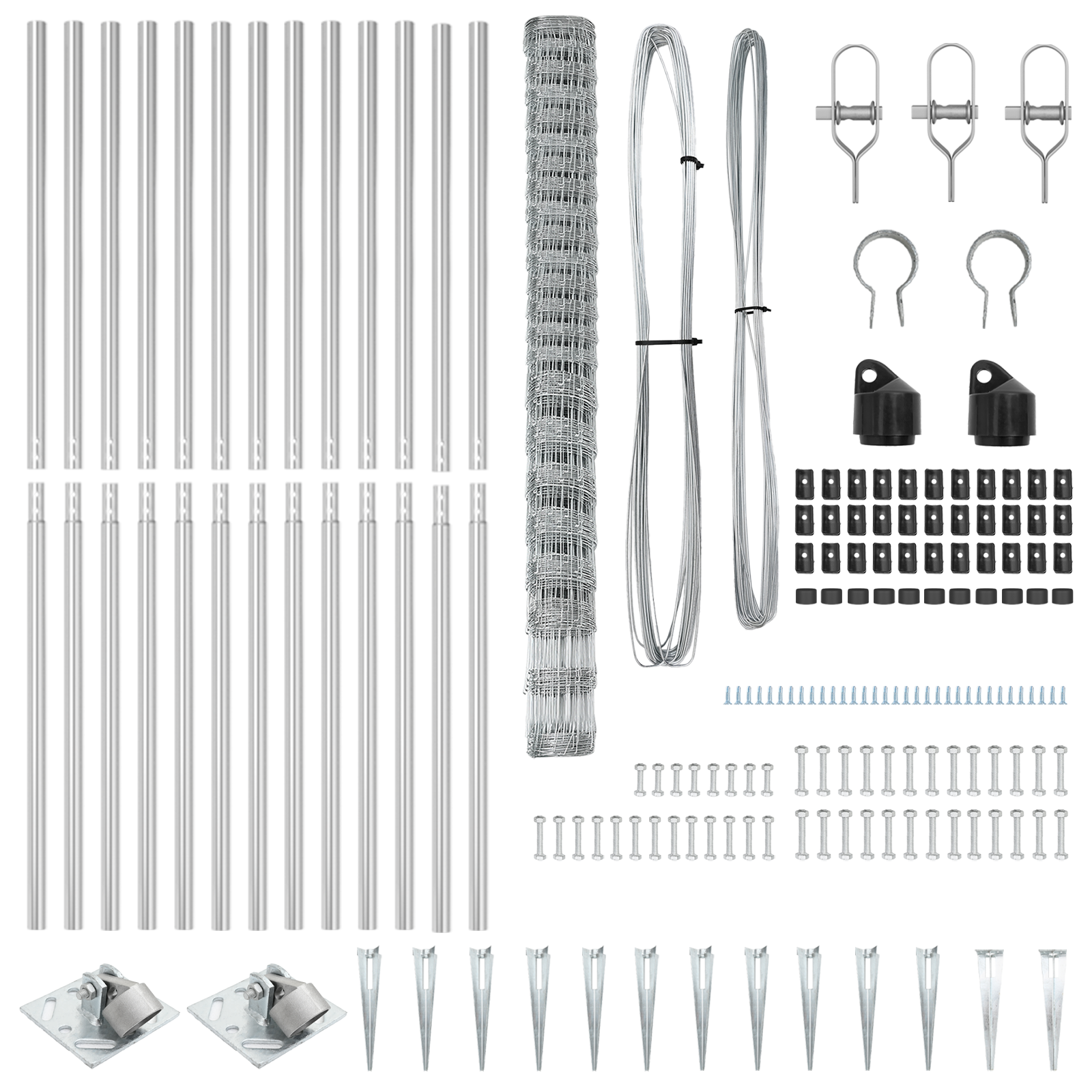 Field Fence 1.6x25 m Galvanised Steel - Image 5
