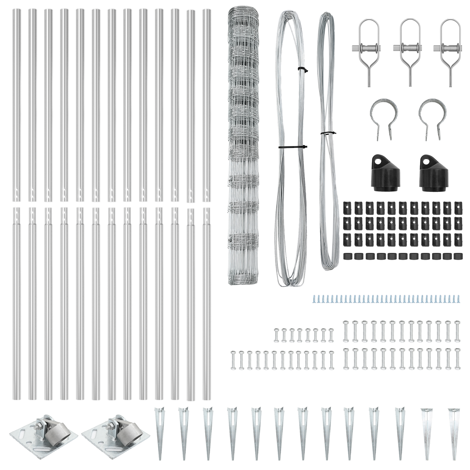 Field Fence 1.4x50 m Galvanised Steel - Image 5