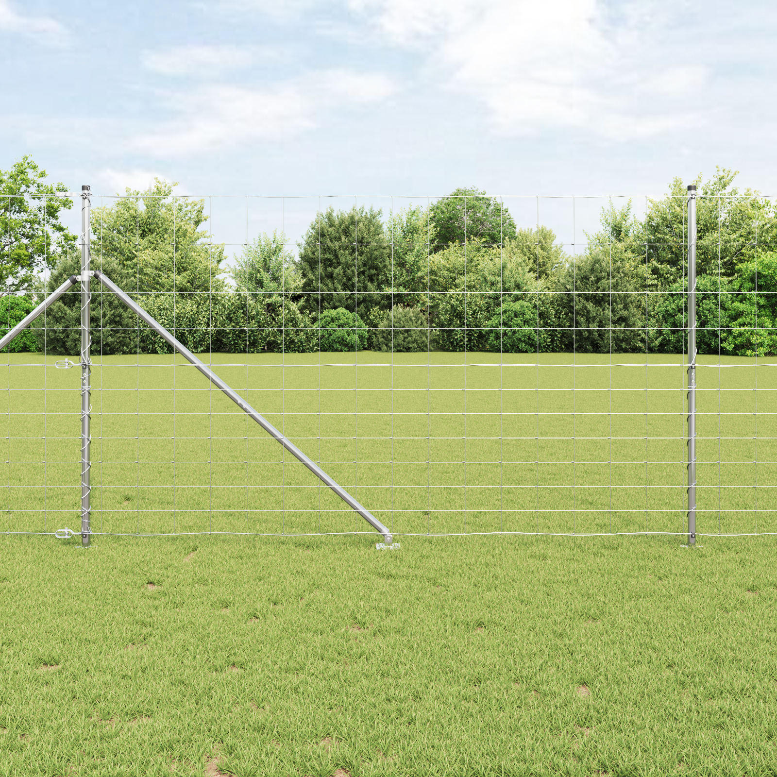 Field Fence 1.4x50 m Galvanised Steel