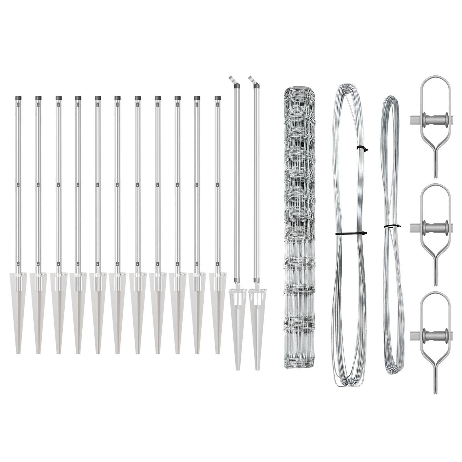 Field Fence 1.4x50 m Galvanised Steel - Image 4