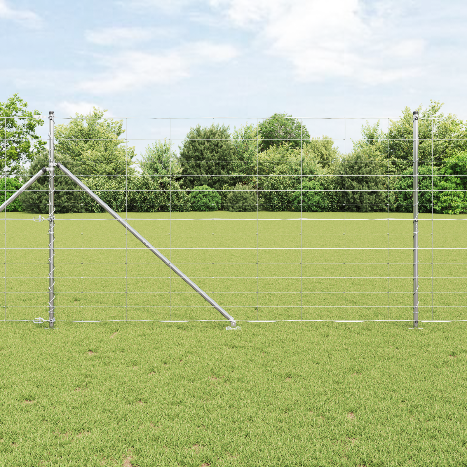 Field Fence 1.4x50 m Galvanised Steel