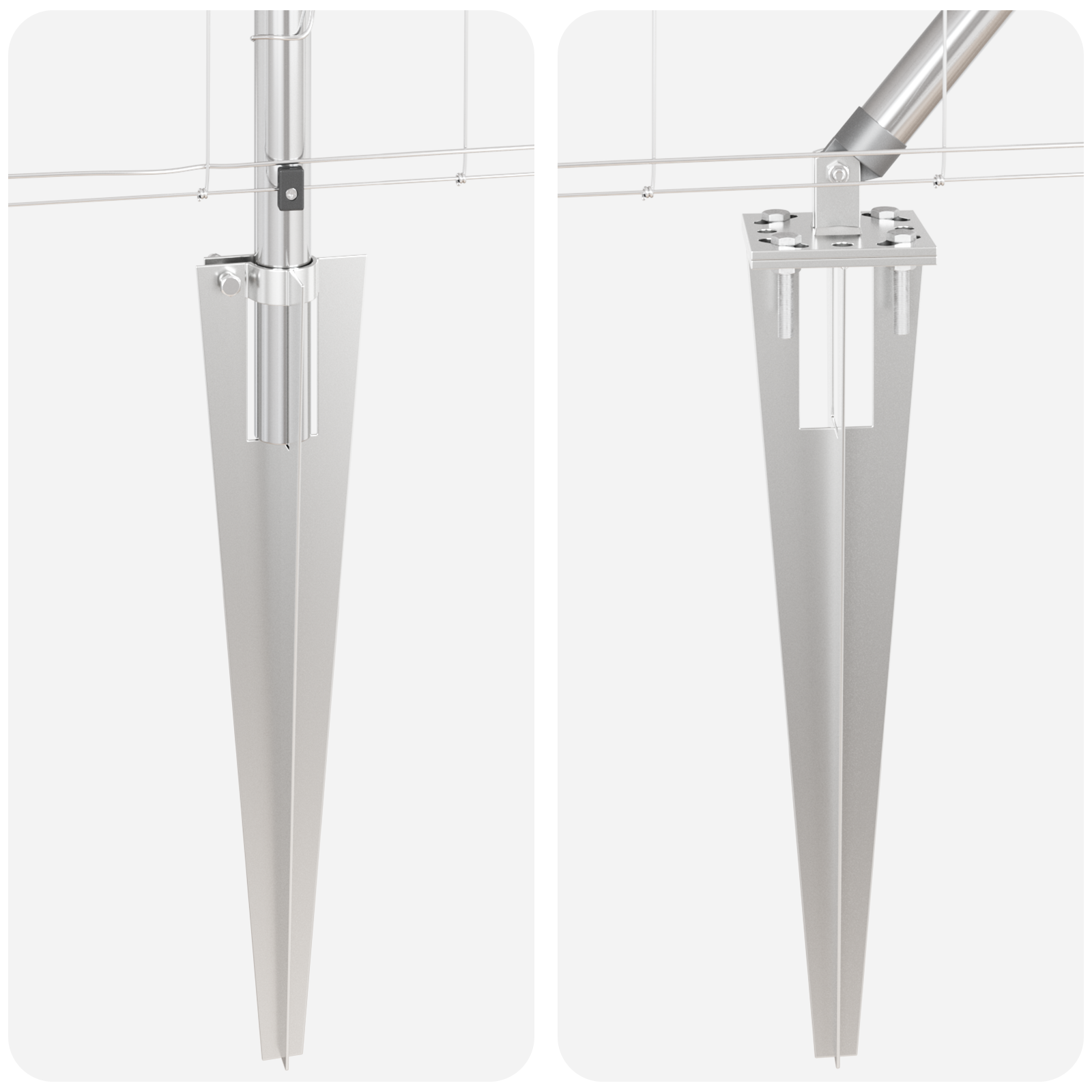 Field Fence 1.6x50 m Galvanised Steel - Image 8