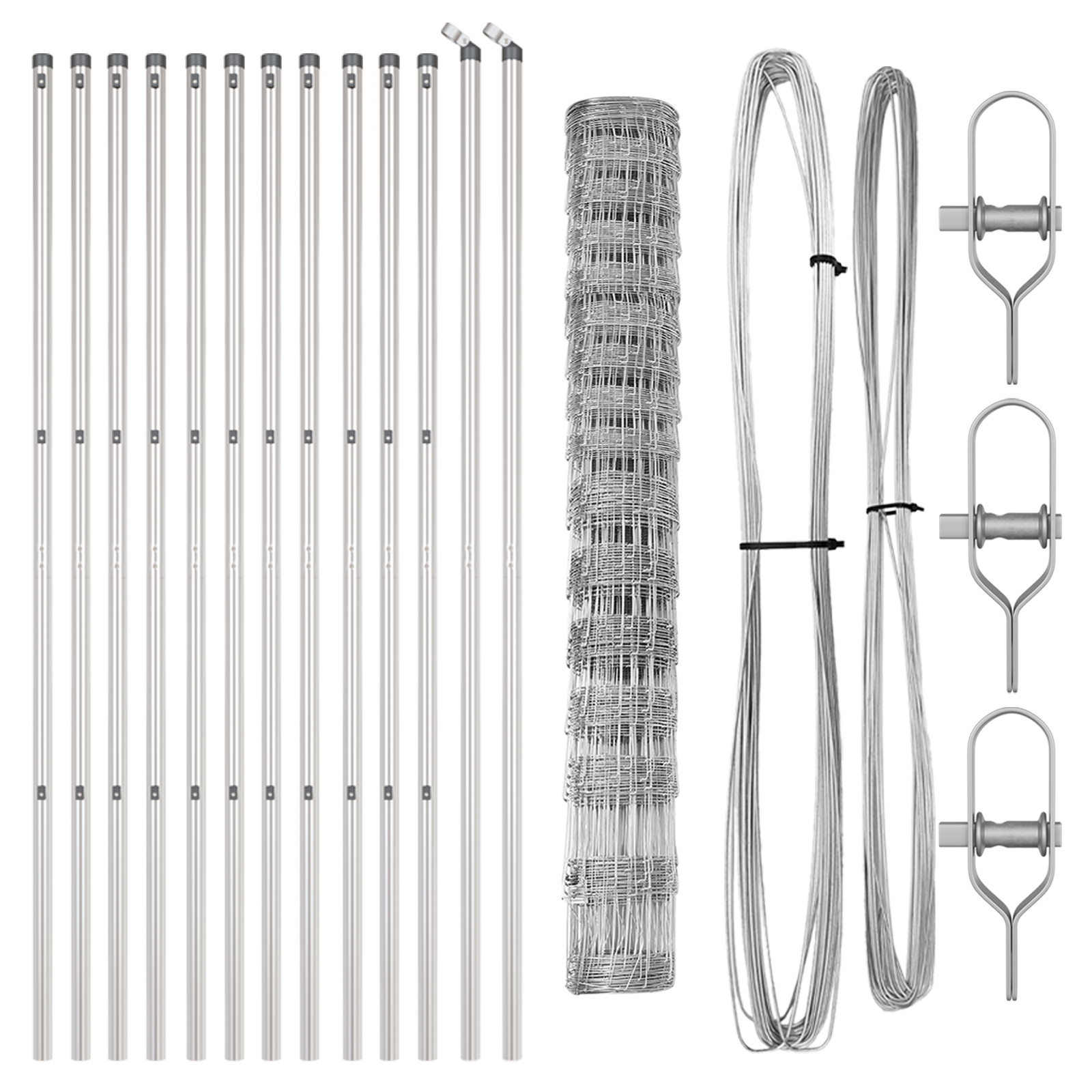 Field Fence 0.8x100 m Galvanised Steel - Image 4