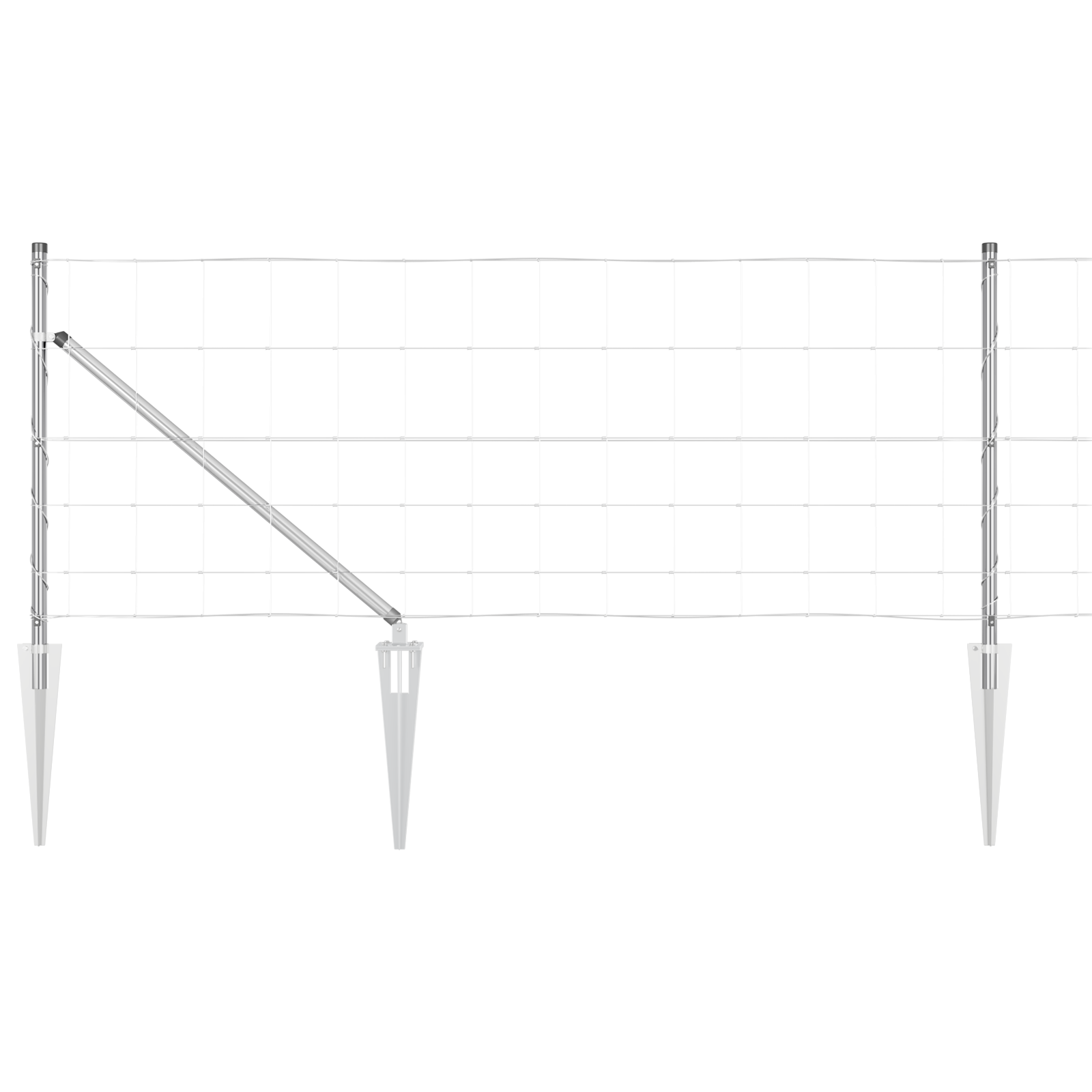 Field Fence 0.8x100 m Galvanised Steel - Image 2