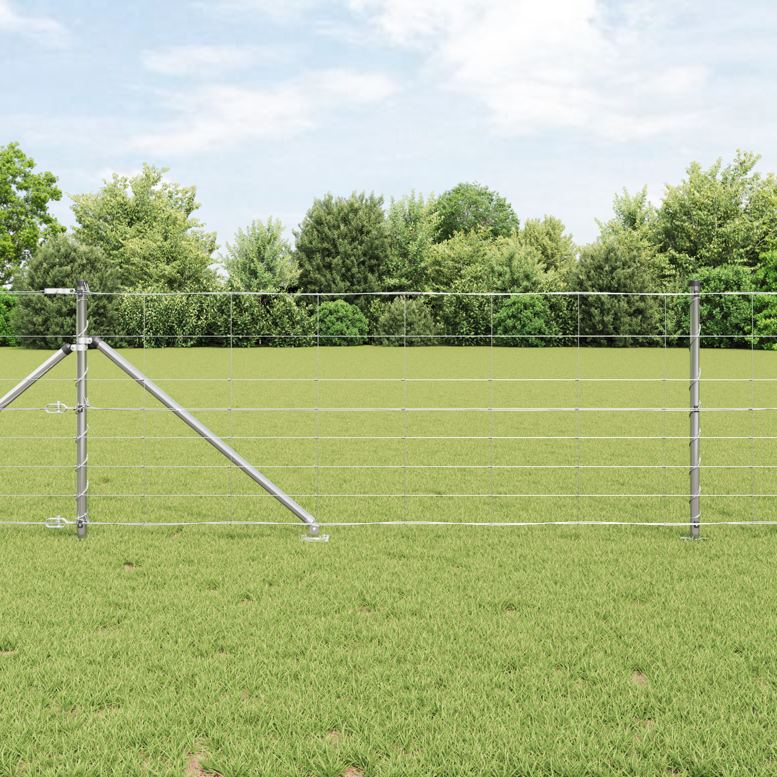 Field Fence 0.8x100 m Galvanised Steel