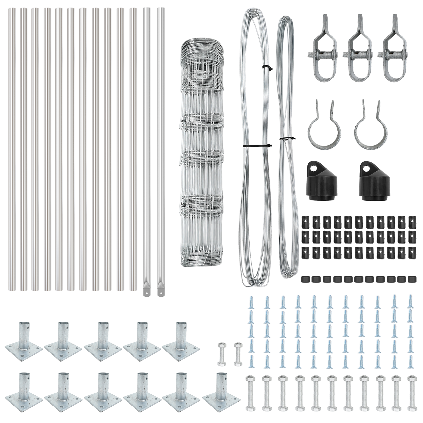 Field Fence 0.8x25 m Galvanised Steel - Image 5