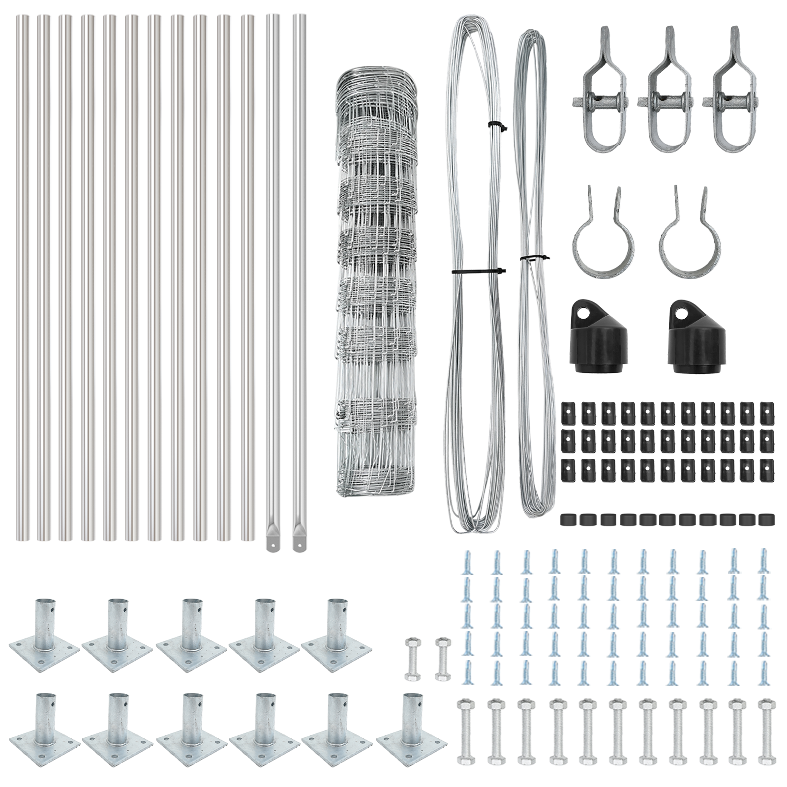 Field Fence 0.8x25 m Galvanised Steel - Image 5