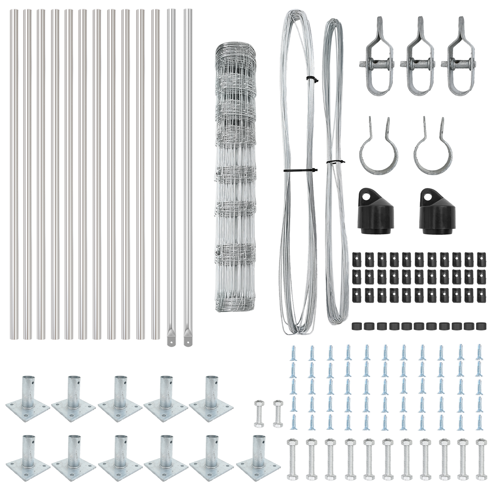 Field Fence 1x25 m Galvanised Steel - Image 5