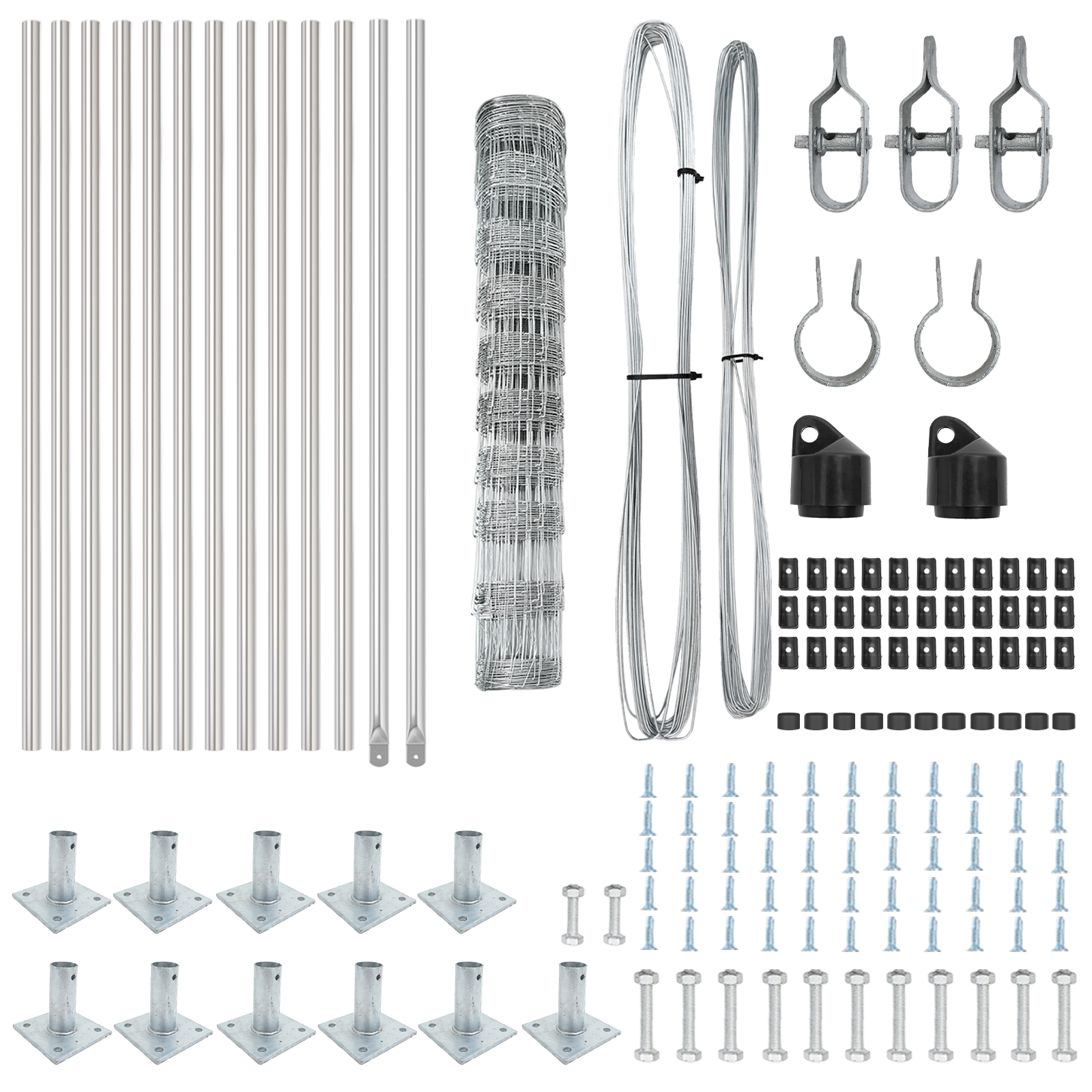 Field Fence 1x25 m Galvanised Steel - Image 5