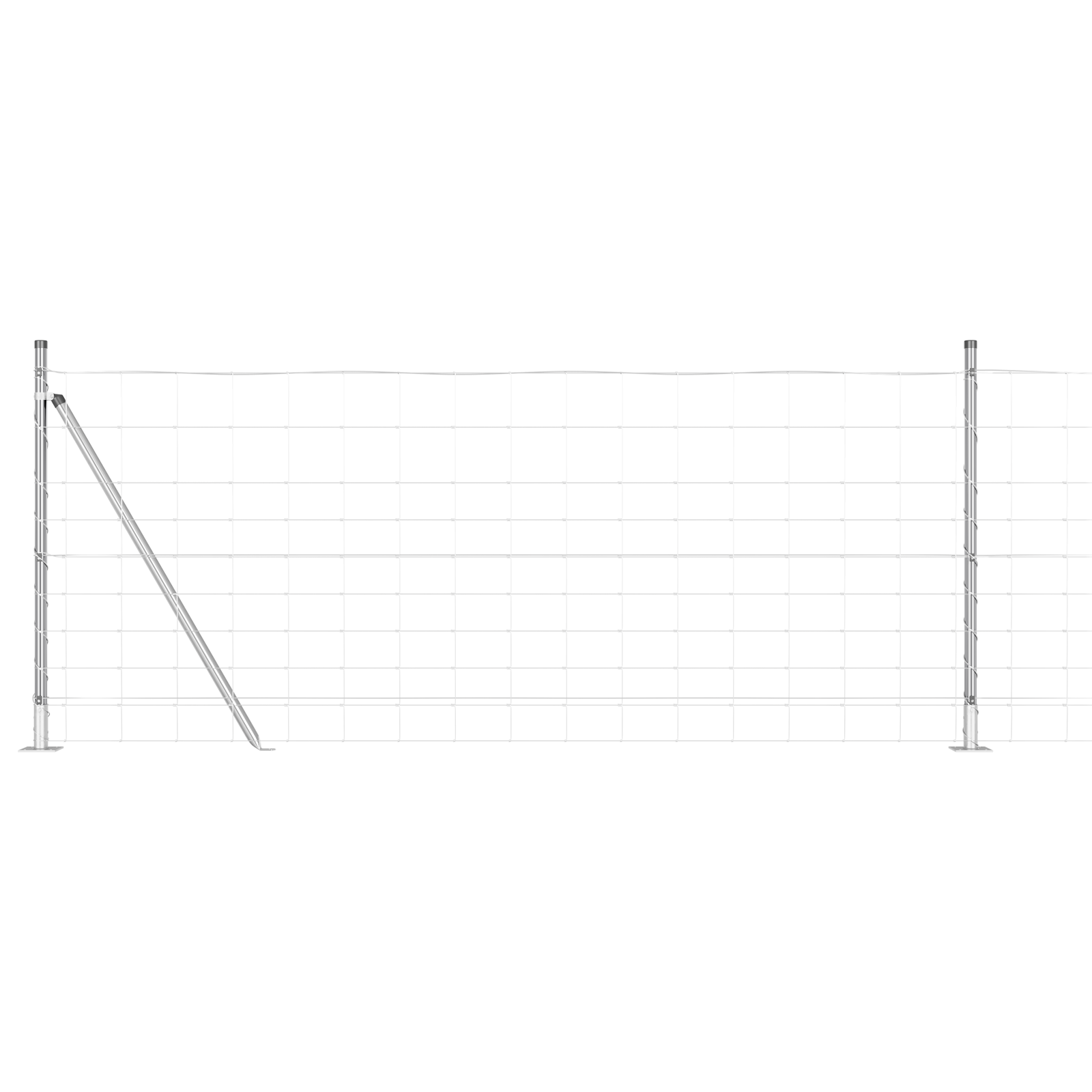 Field Fence 1x25 m Galvanised Steel - Image 2