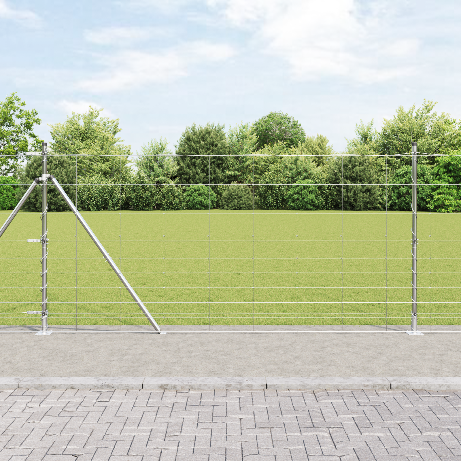 Field Fence 1.2x25 m Galvanised Steel