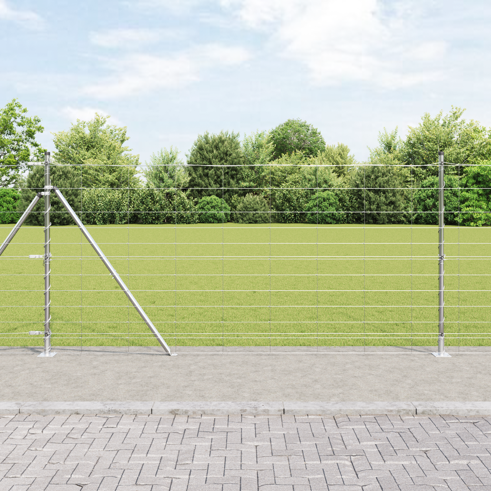 Field Fence 1.2x25 m Galvanised Steel