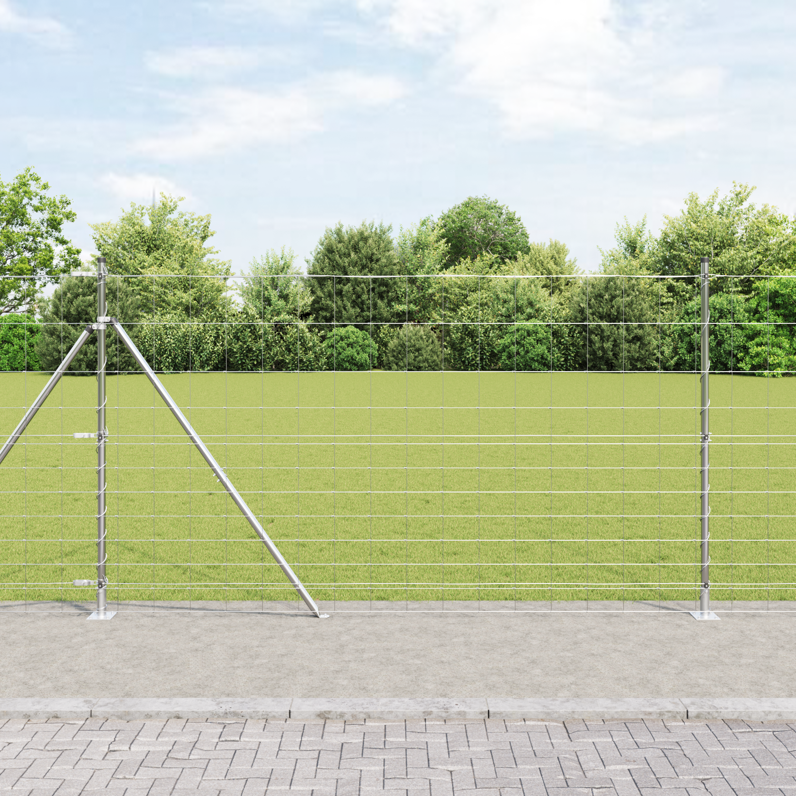 Field Fence 1.4x25 m Galvanised Steel