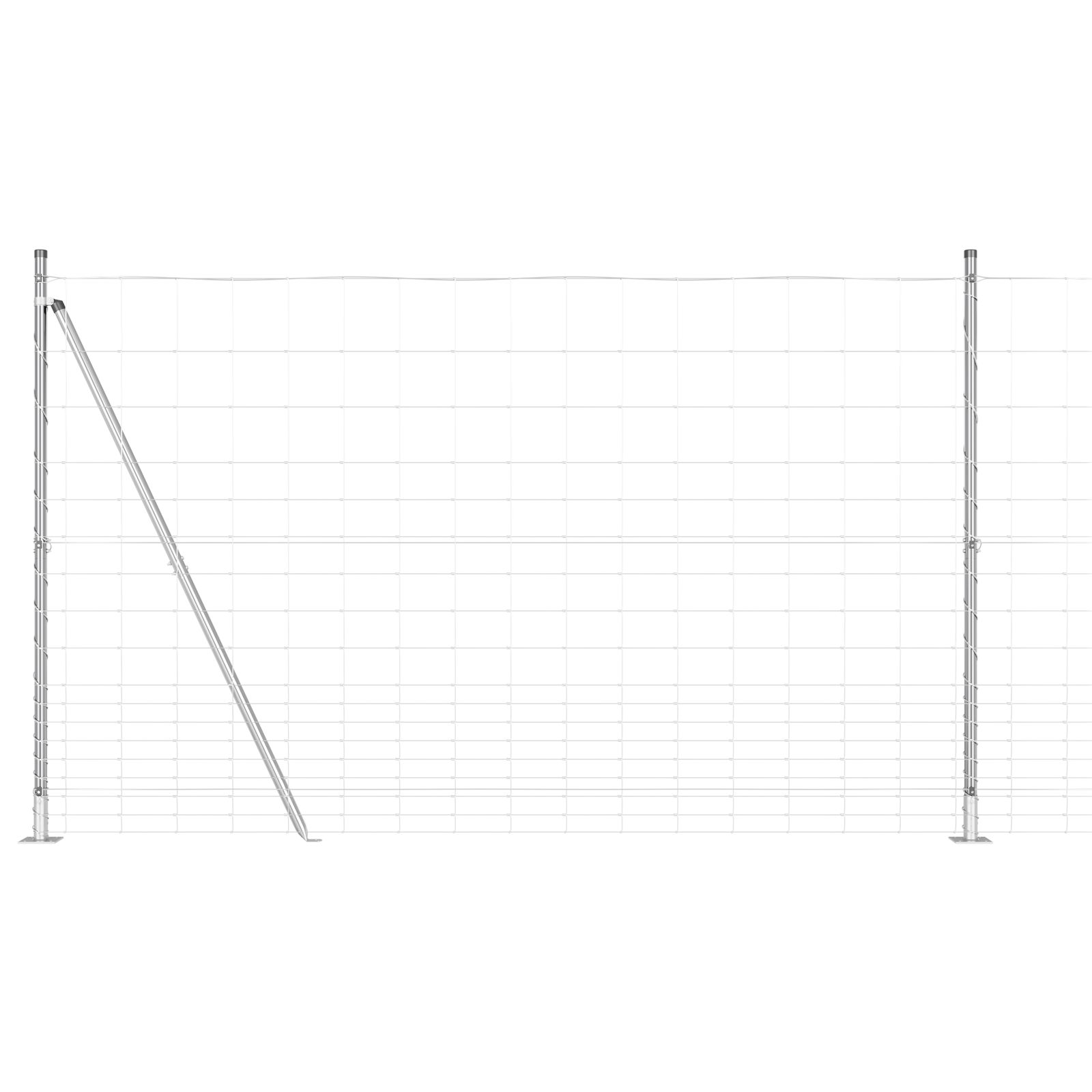 Field Fence 1.5x25 m Galvanised Steel - Image 2