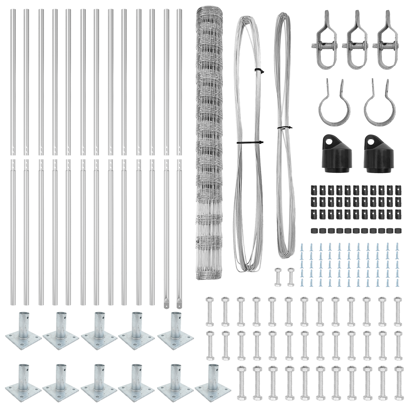 Field Fence 1.6x25 m Galvanised Steel - Image 5
