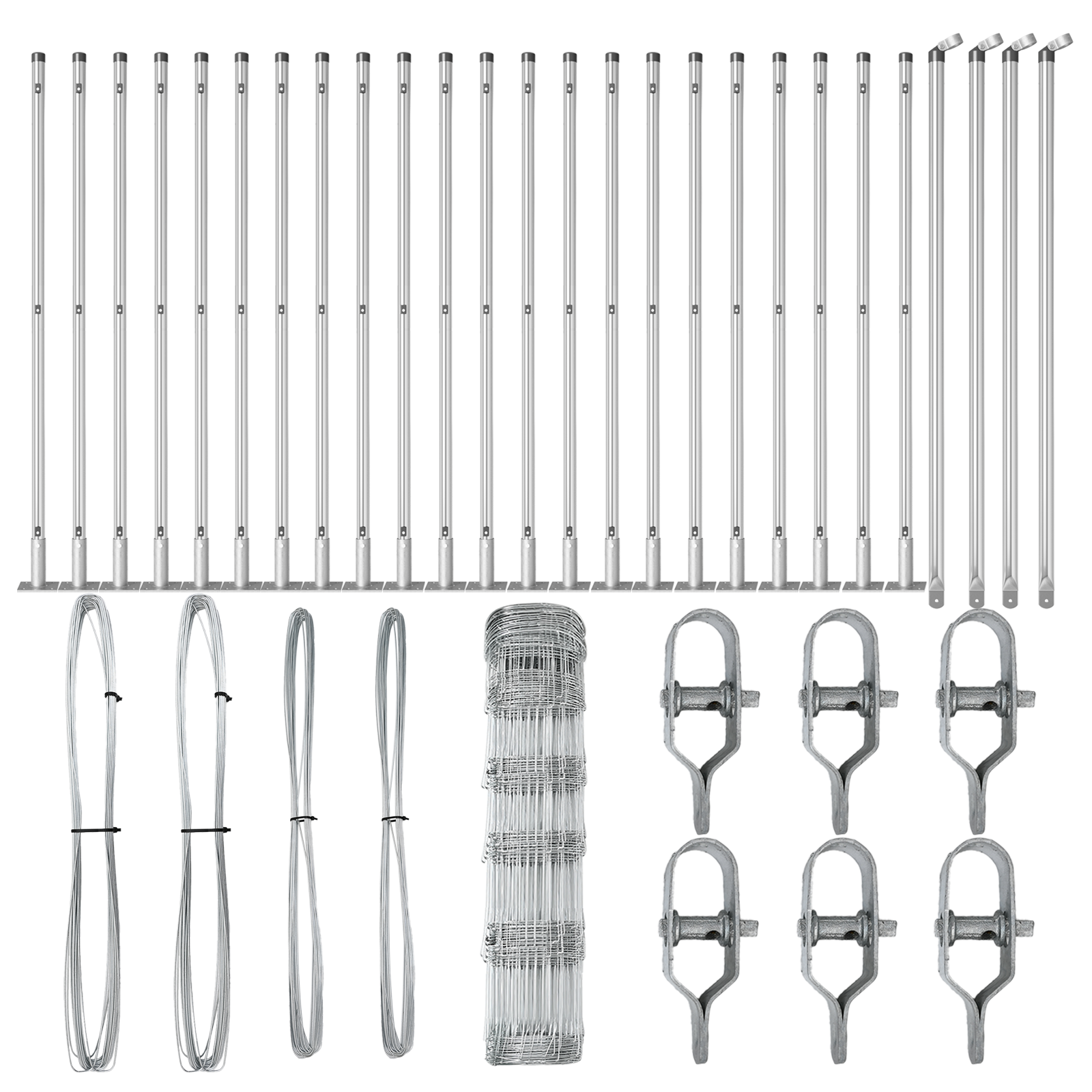 Field Fence 0.8x50 m Galvanised Steel - Image 4