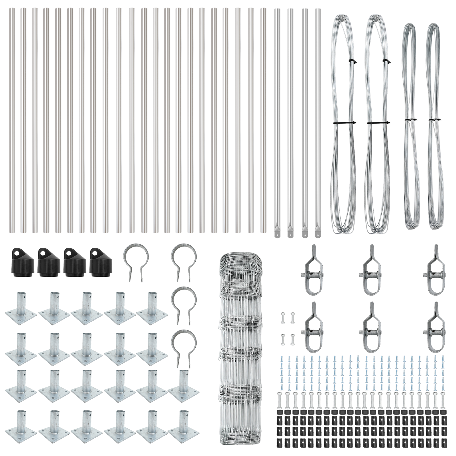 Field Fence 0.8x50 m Galvanised Steel - Image 5