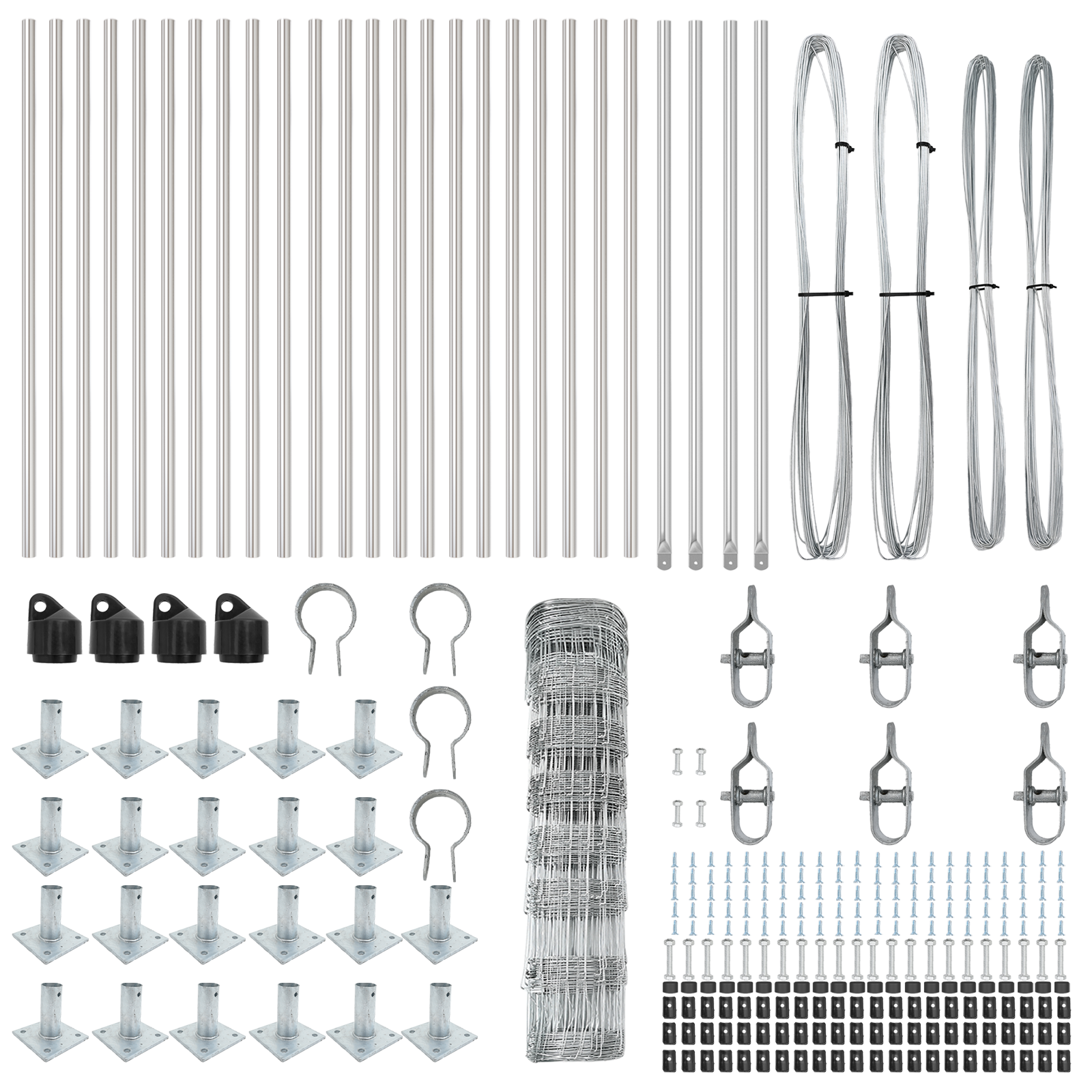 Field Fence 0.8x50 m Galvanised Steel - Image 5