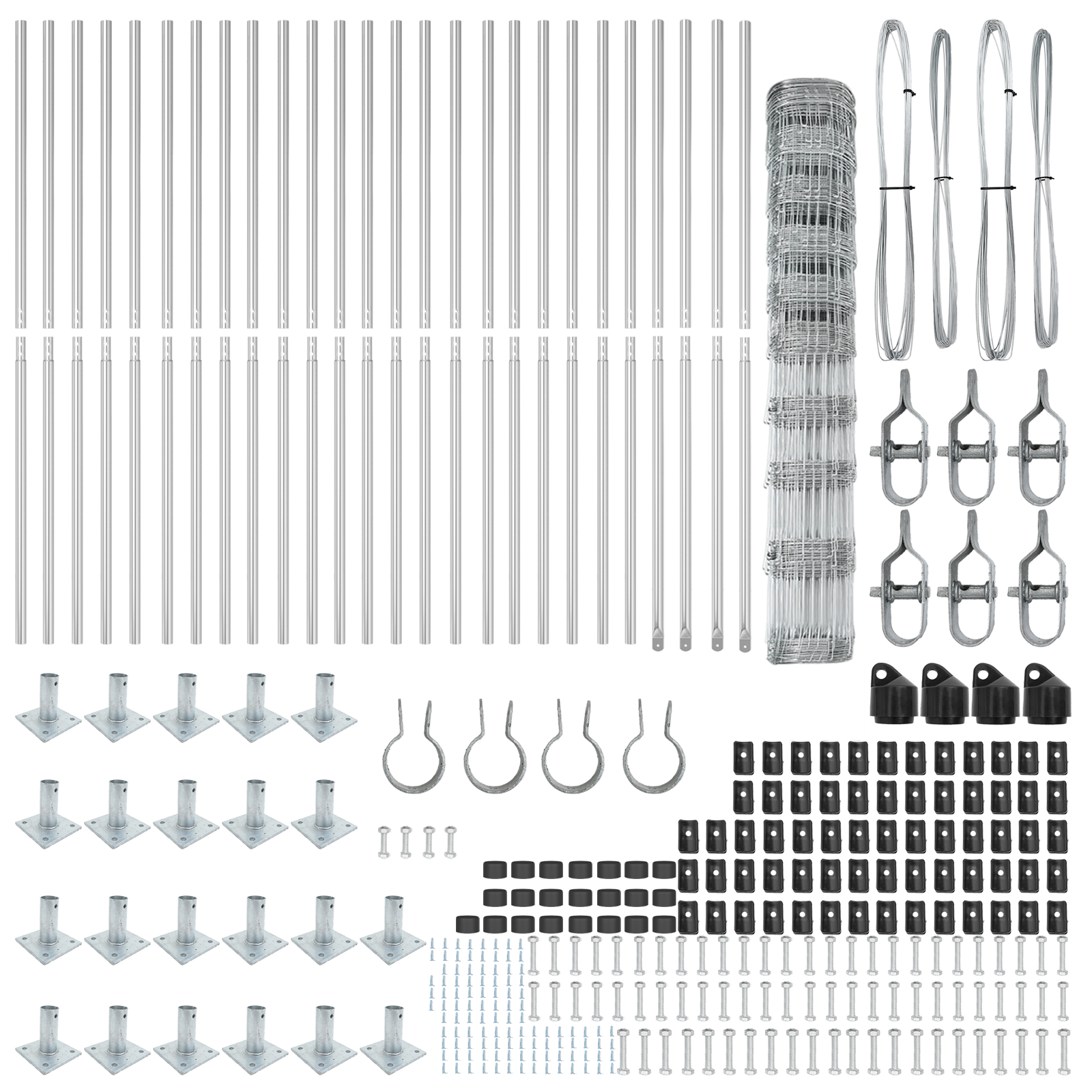 Field Fence 1.2x50 m Galvanised Steel - Image 5