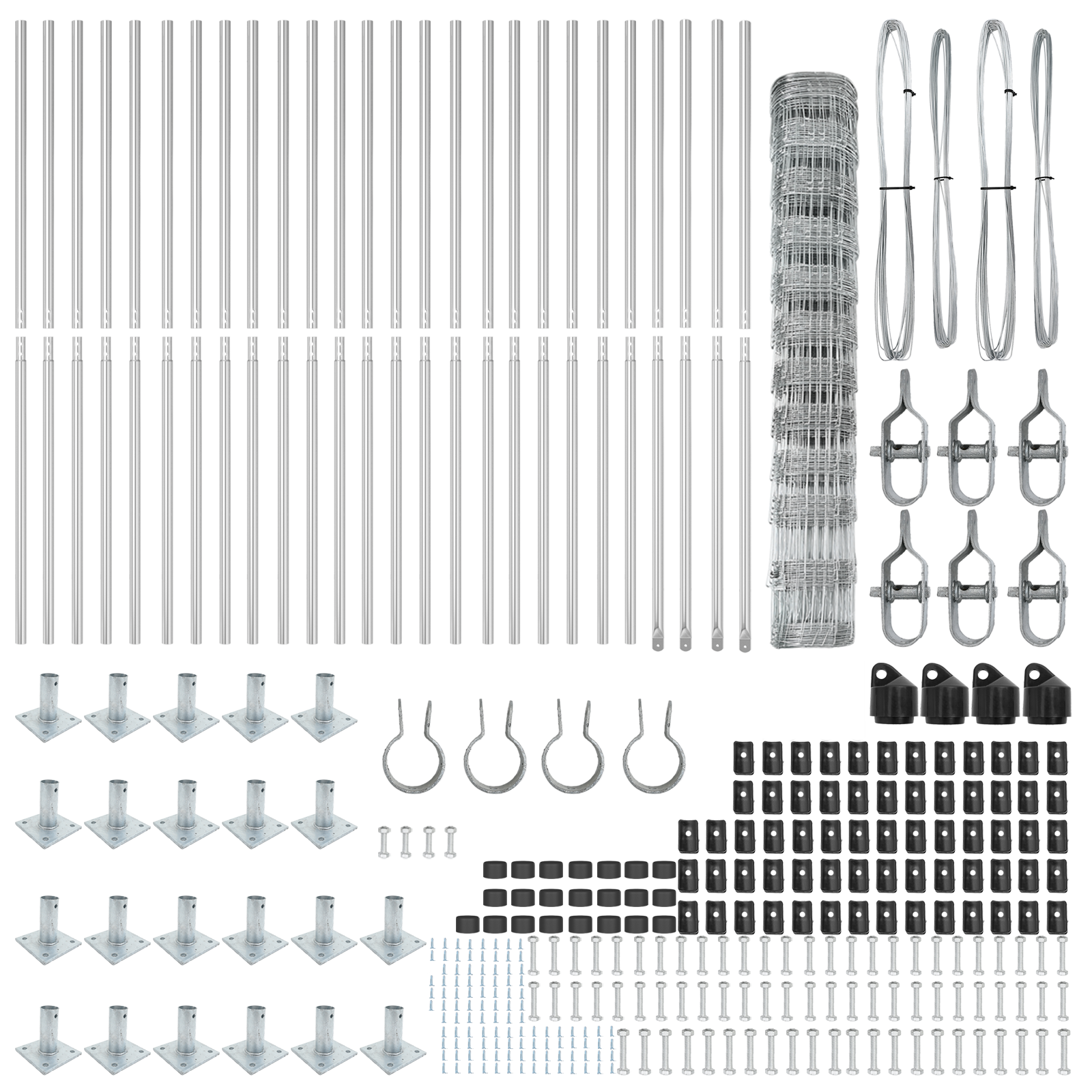 Field Fence 1.2x50 m Galvanised Steel - Image 5