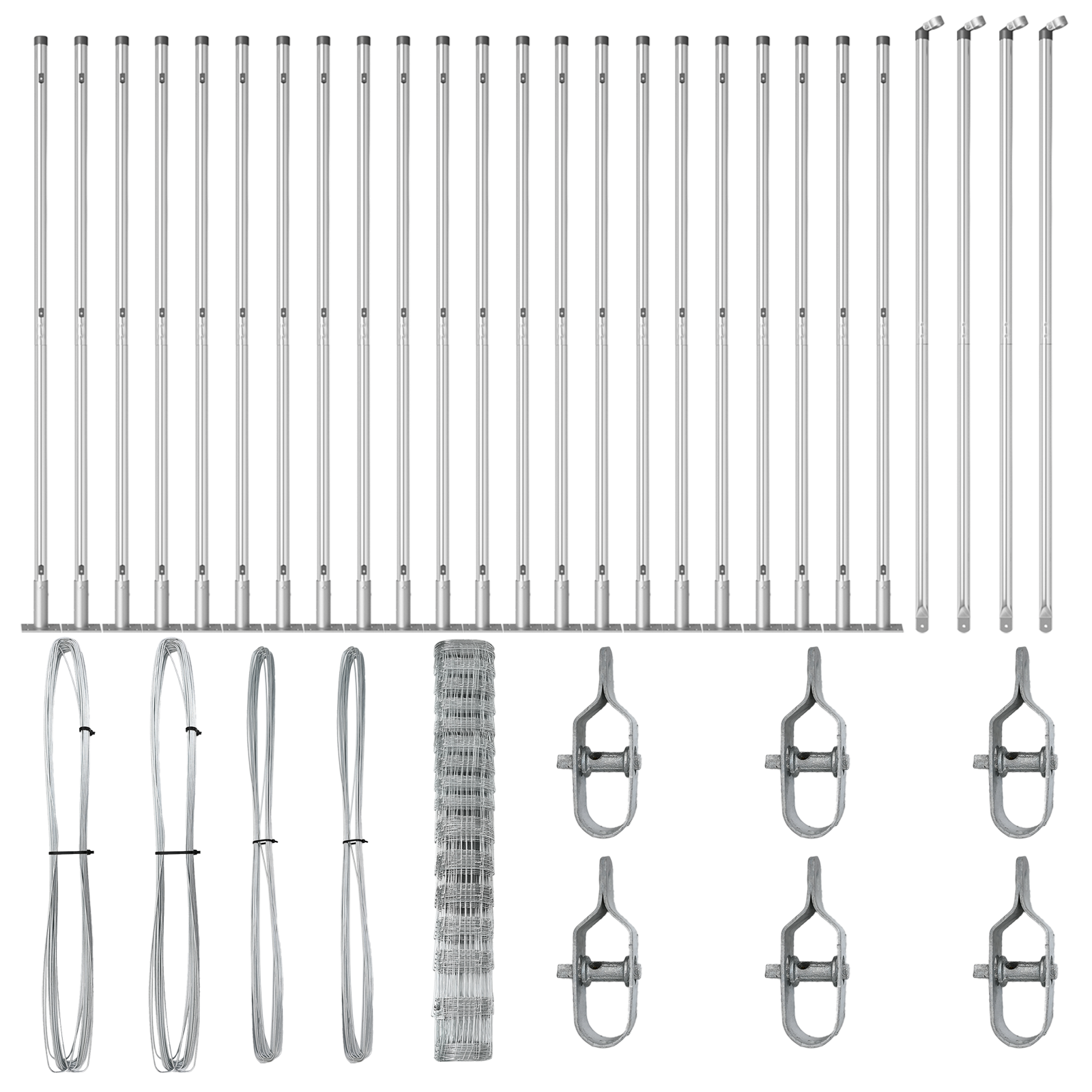 Field Fence 1.2x50 m Galvanised Steel - Image 4