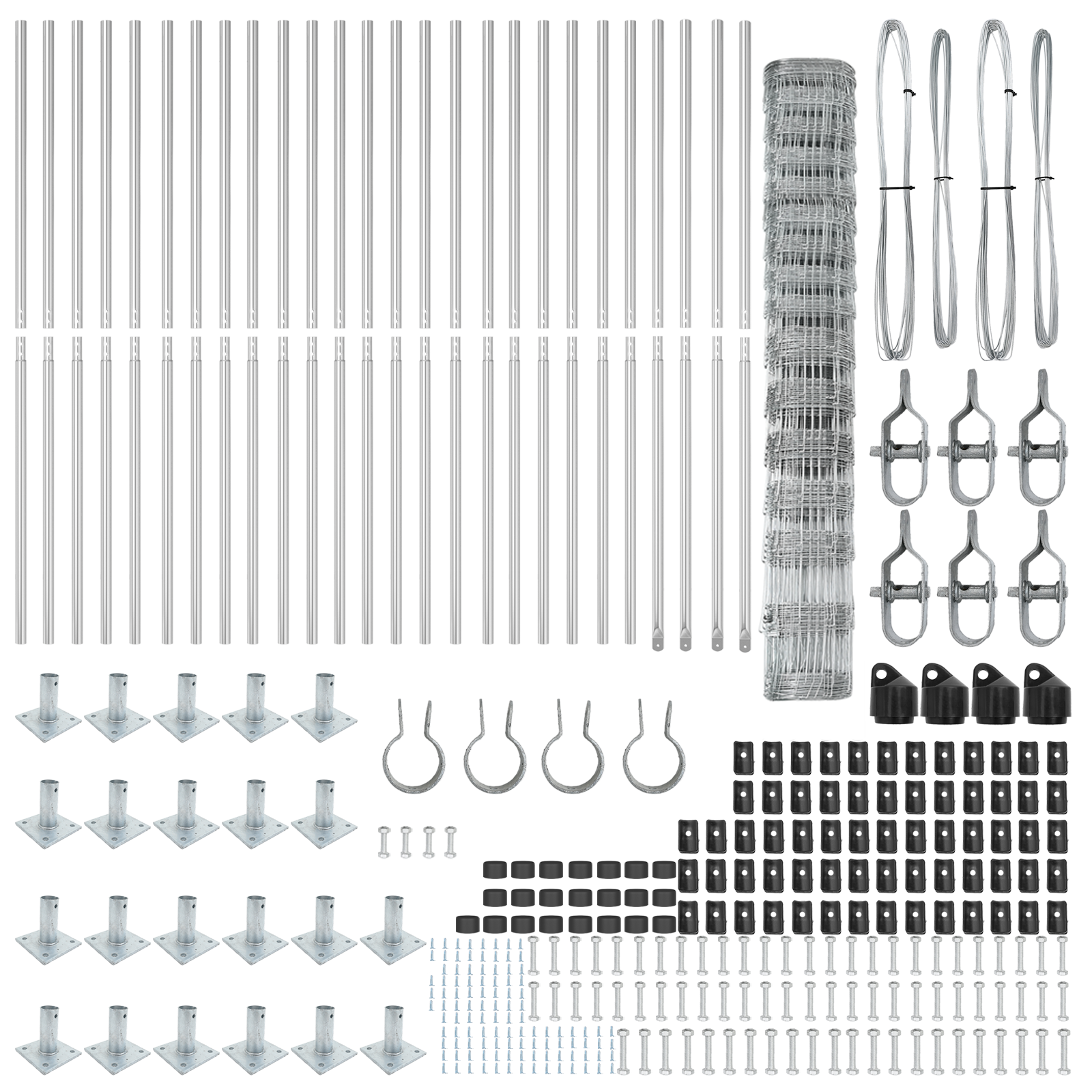 Field Fence 1.2x50 m Galvanised Steel - Image 5
