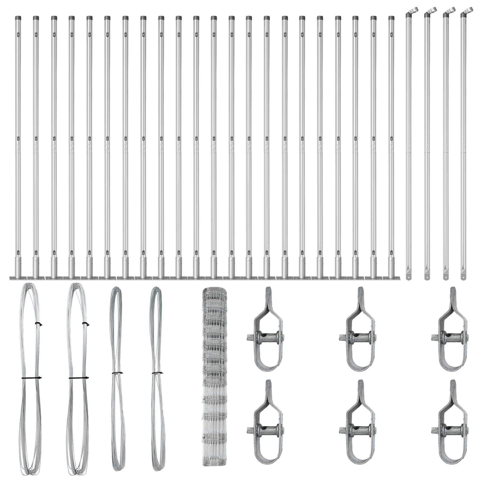 Field Fence 1.4x50 m Galvanised Steel - Image 4