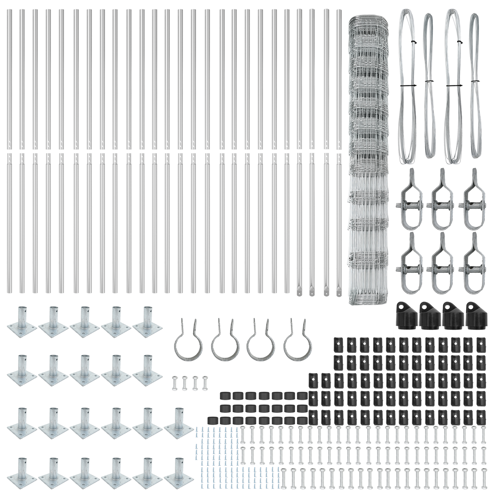 Field Fence 1.4x50 m Galvanised Steel - Image 5