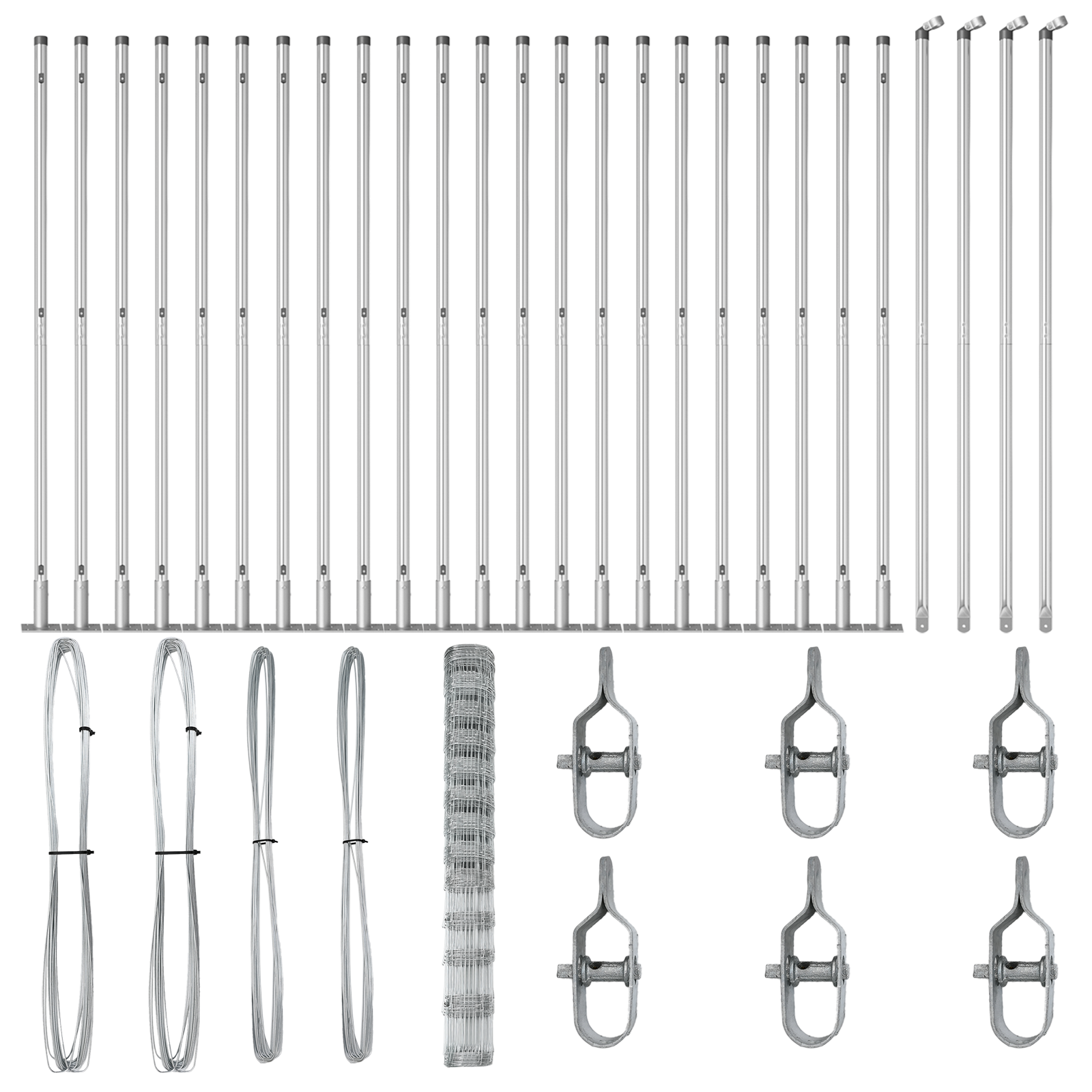 Field Fence 1.5x50 m Galvanised Steel - Image 4