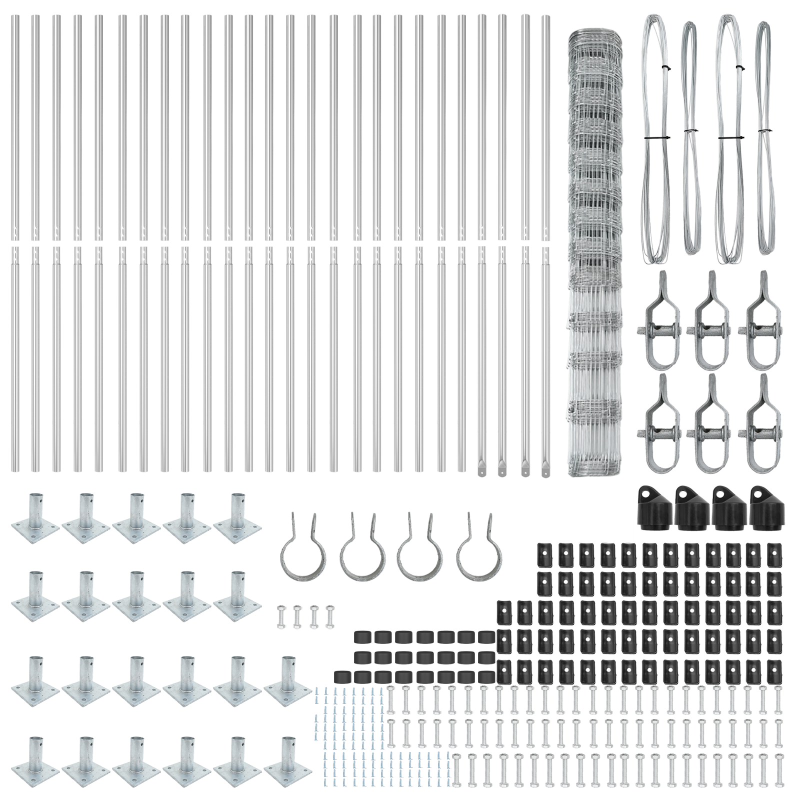 Field Fence 1.5x50 m Galvanised Steel - Image 5