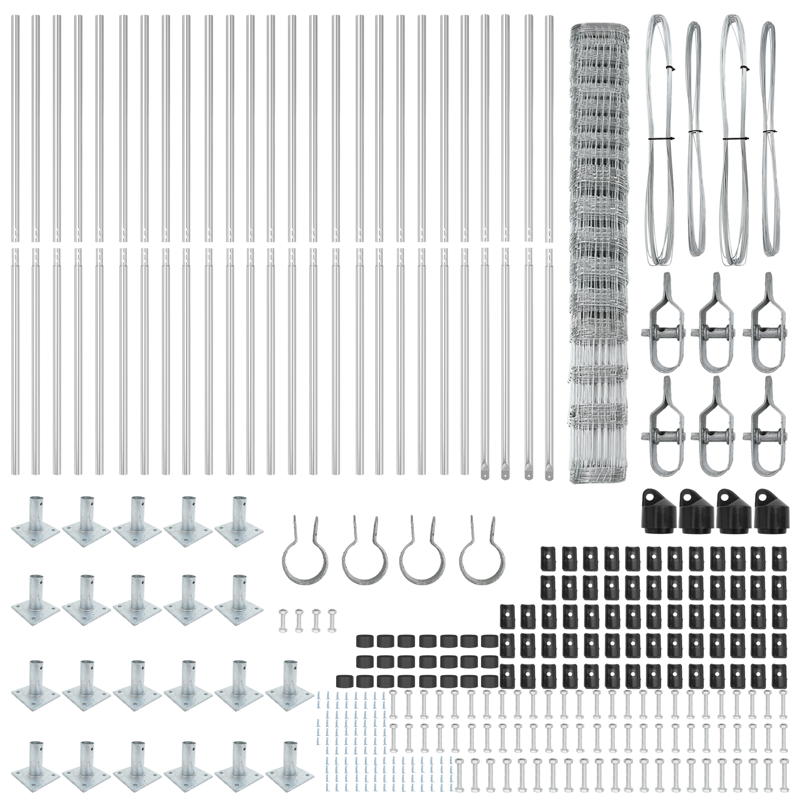 Field Fence 1.5x50 m Galvanised Steel - Image 5