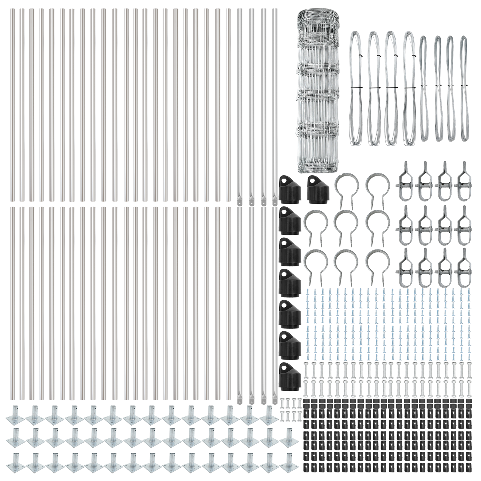 Field Fence 0.8x100 m Galvanised Steel - Image 4