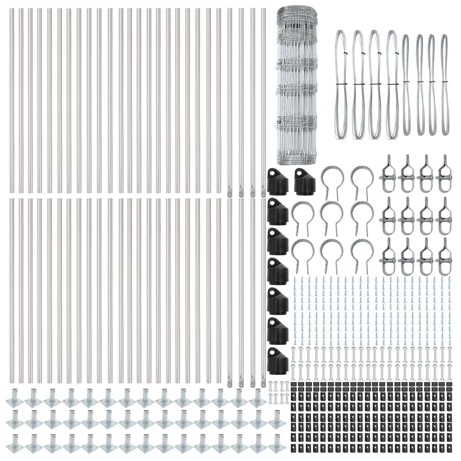 Field Fence 0.8x100 m Galvanised Steel - Image 4