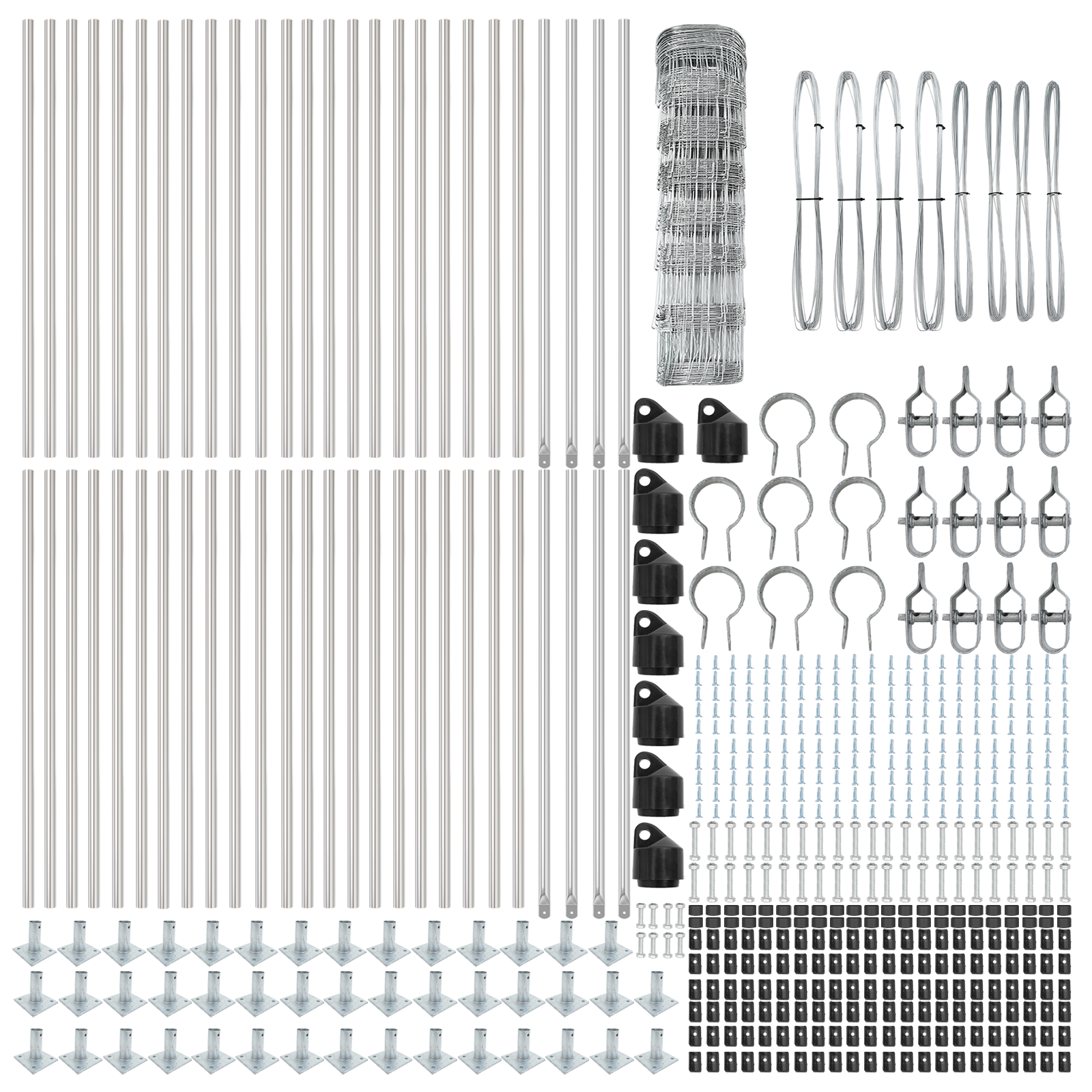 Field Fence 0.8x100 m Galvanised Steel - Image 4