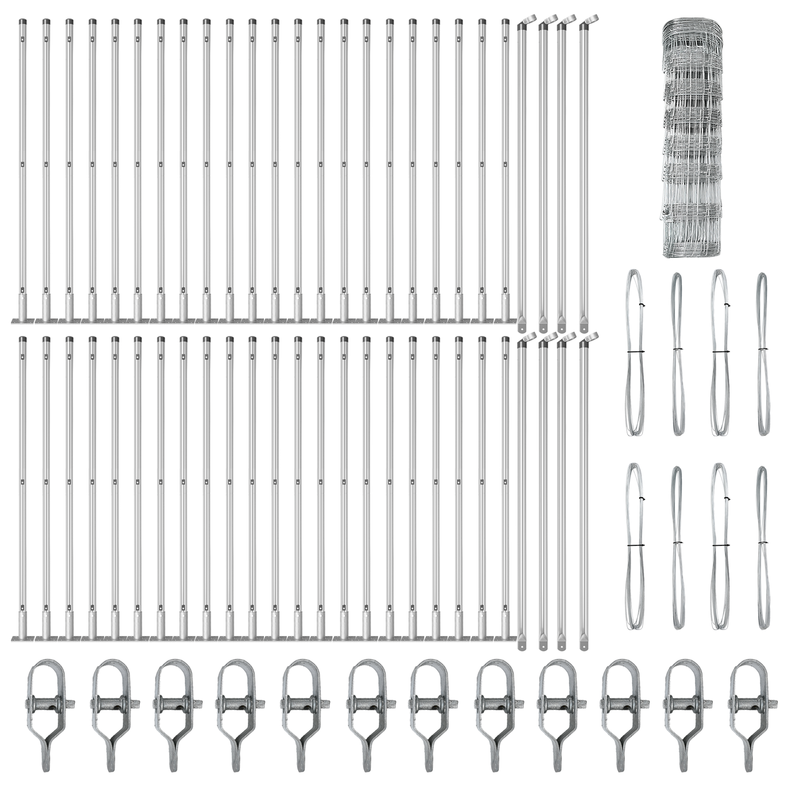 Field Fence 0.8x100 m Galvanised Steel - Image 5