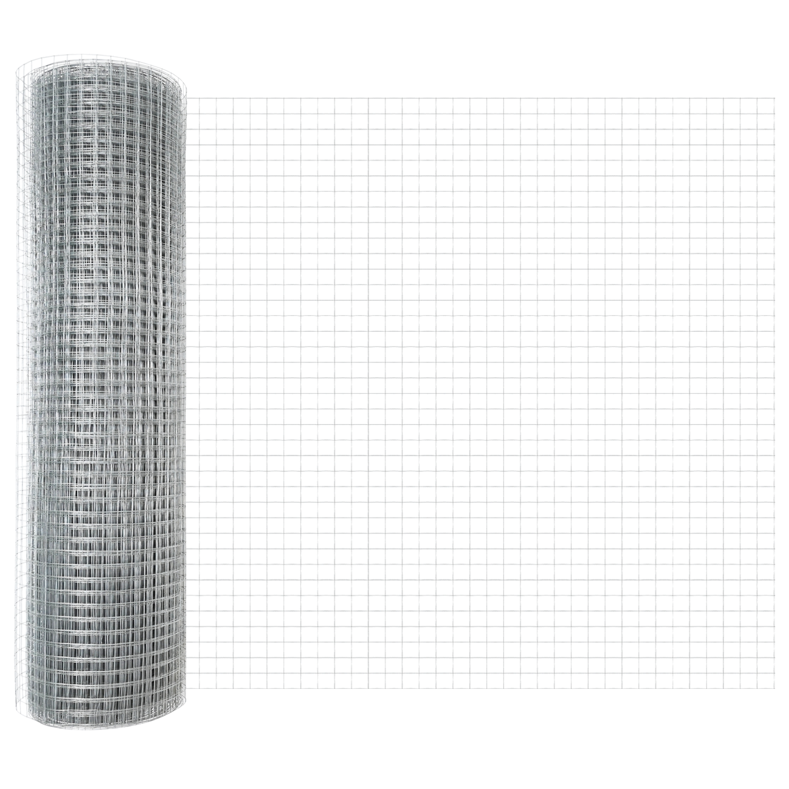 Welded Wire Fence with 13 Spike Posts 0.8x25 m Galvanised Steel - Image 7