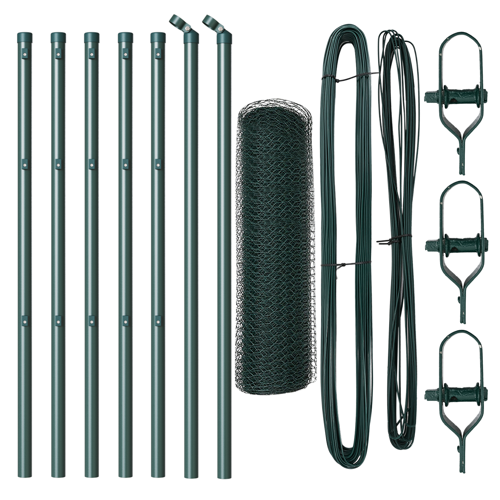 Hexagon Fence Green 0.5x10 m Steel - Image 2