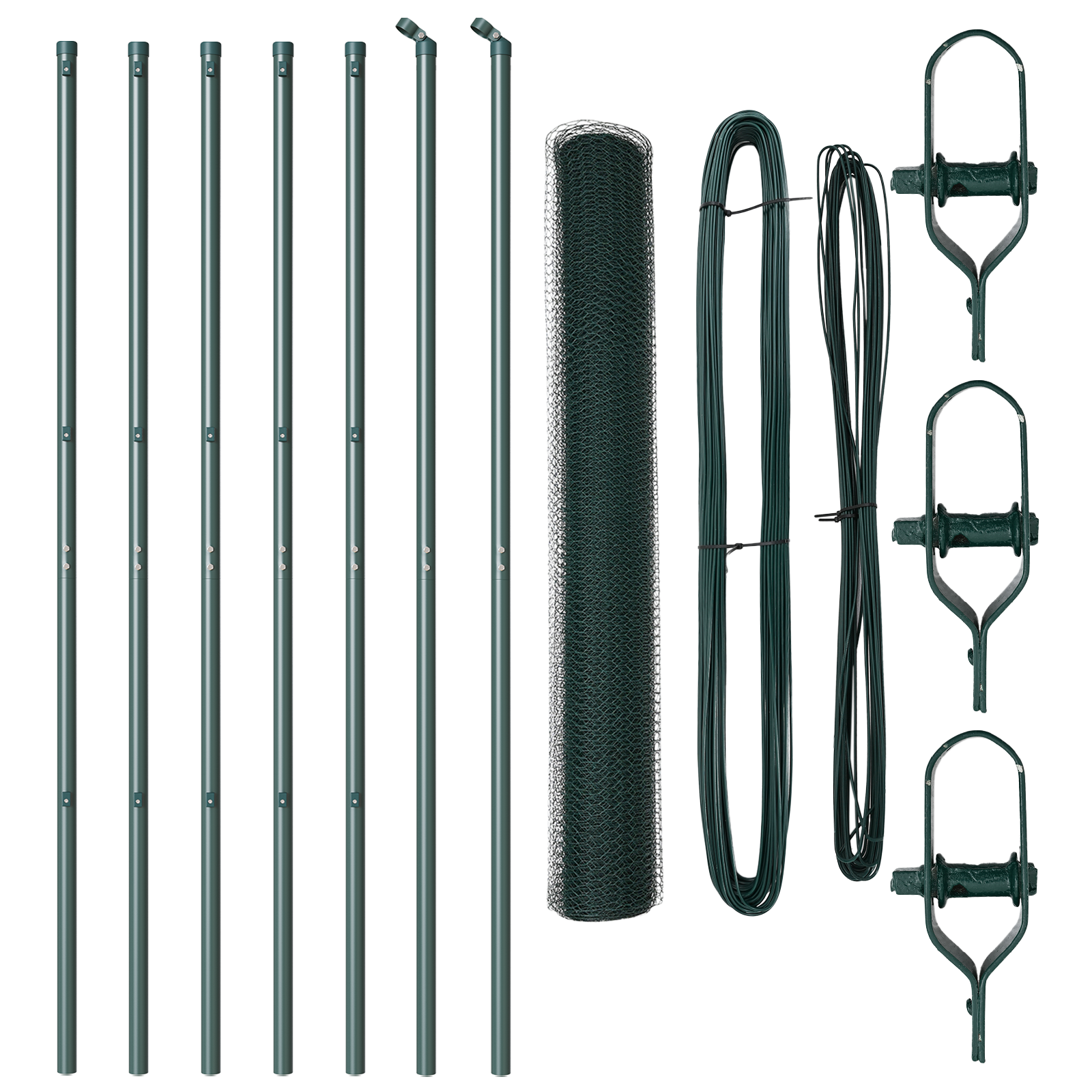 Hexagon Fence Green 1x10 m Steel - Image 4