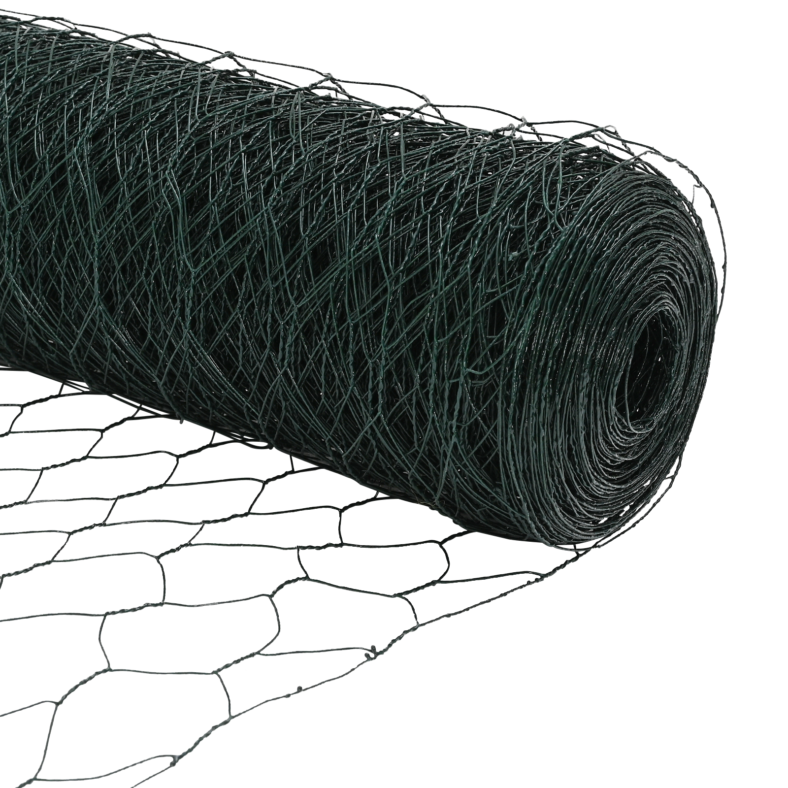 Hexagon Fence Green 0.4x25 m Steel - Image 9