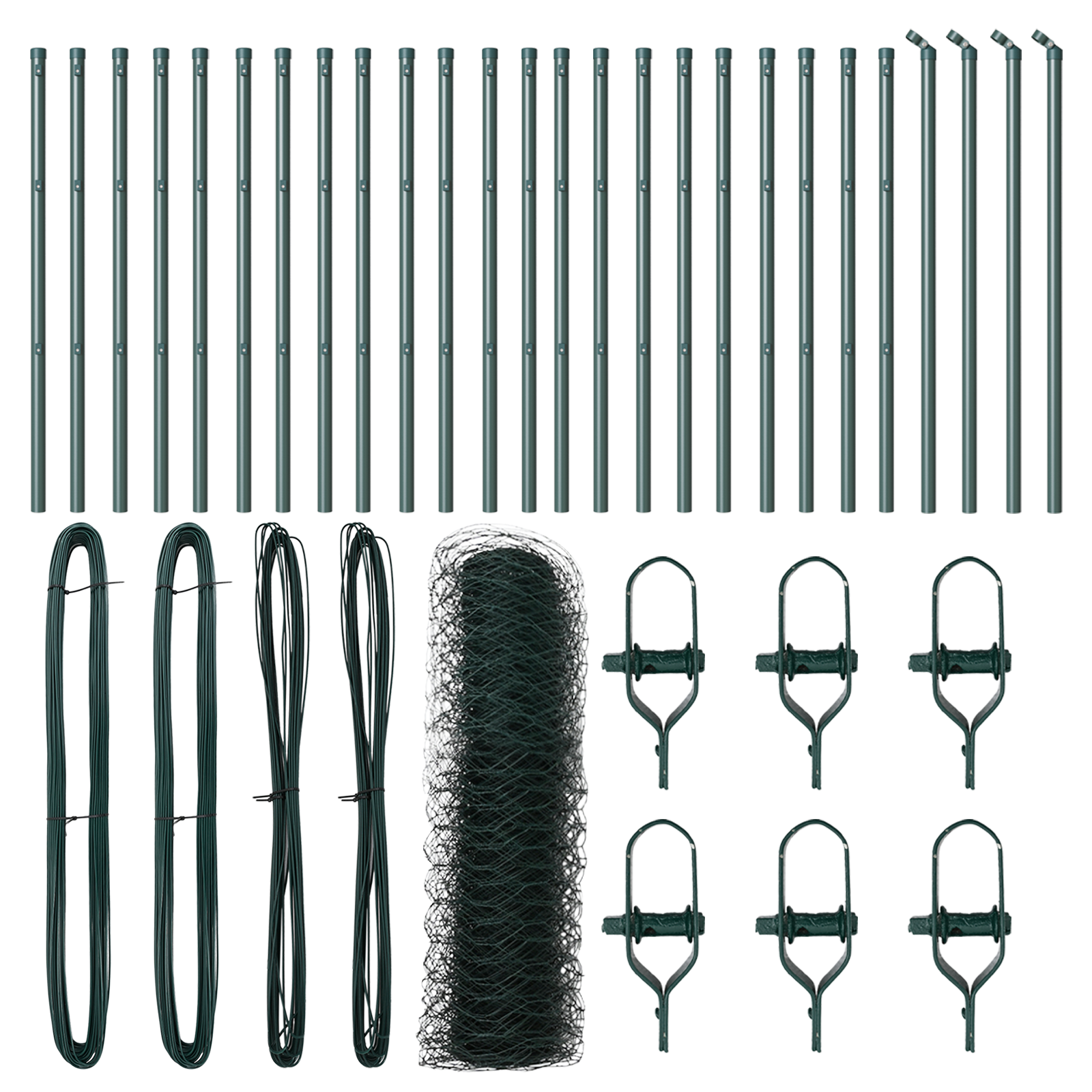 Hexagon Fence Green 0.5x50 m Steel - Image 2