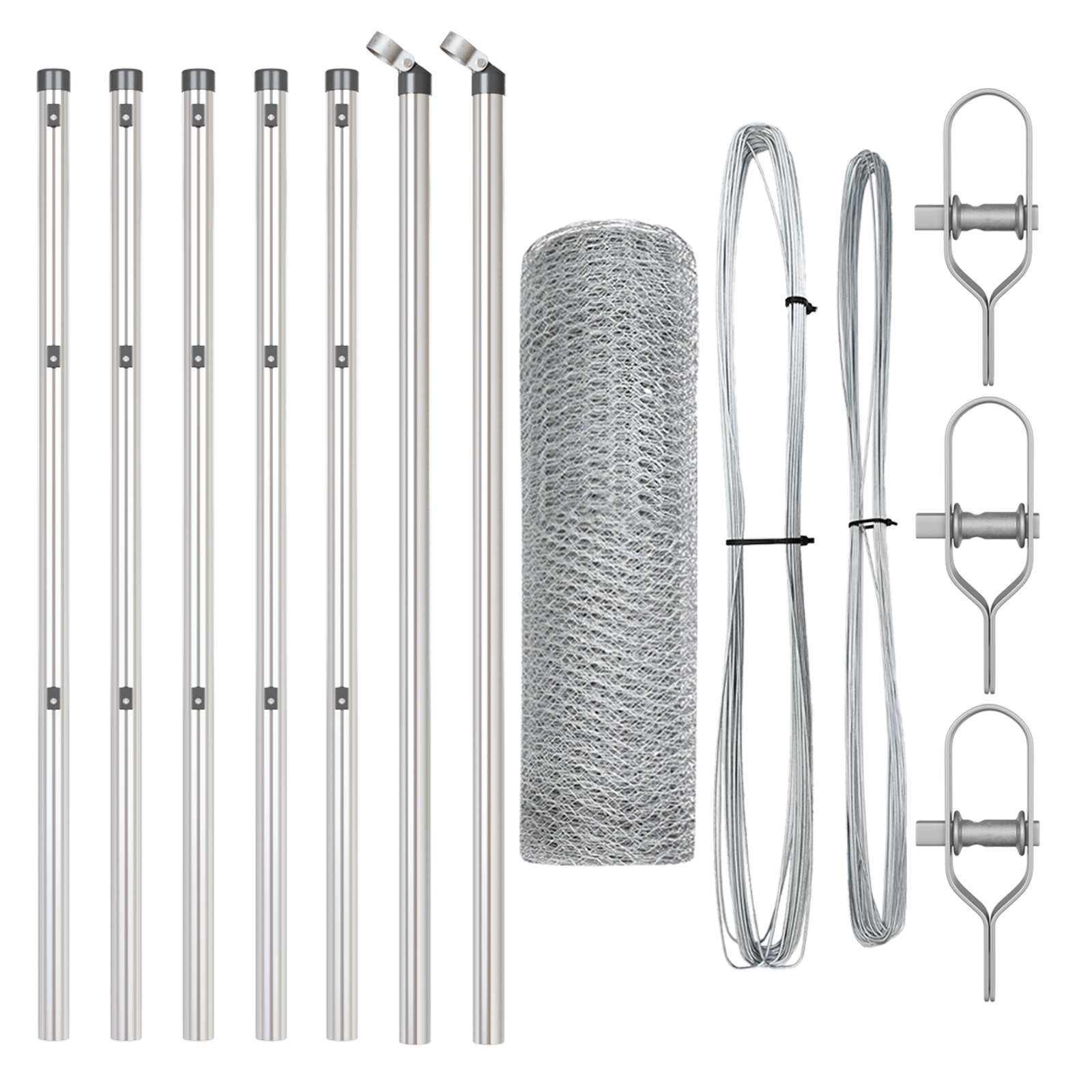 Hexagon Fence 0,6x10 m Galvanised Steel - Image 2