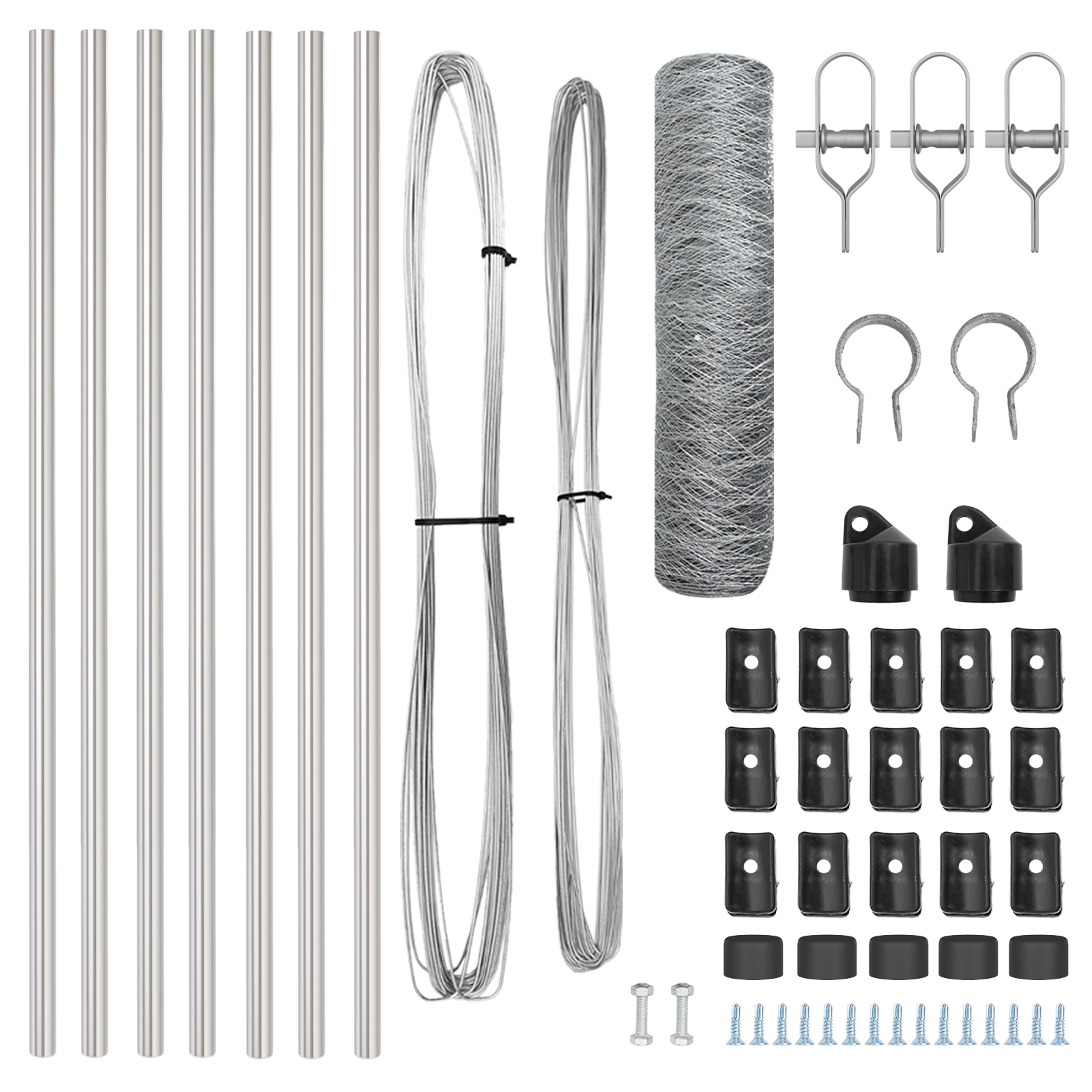 Hexagon Fence 0.6x10 m Galvanised Steel - Image 4