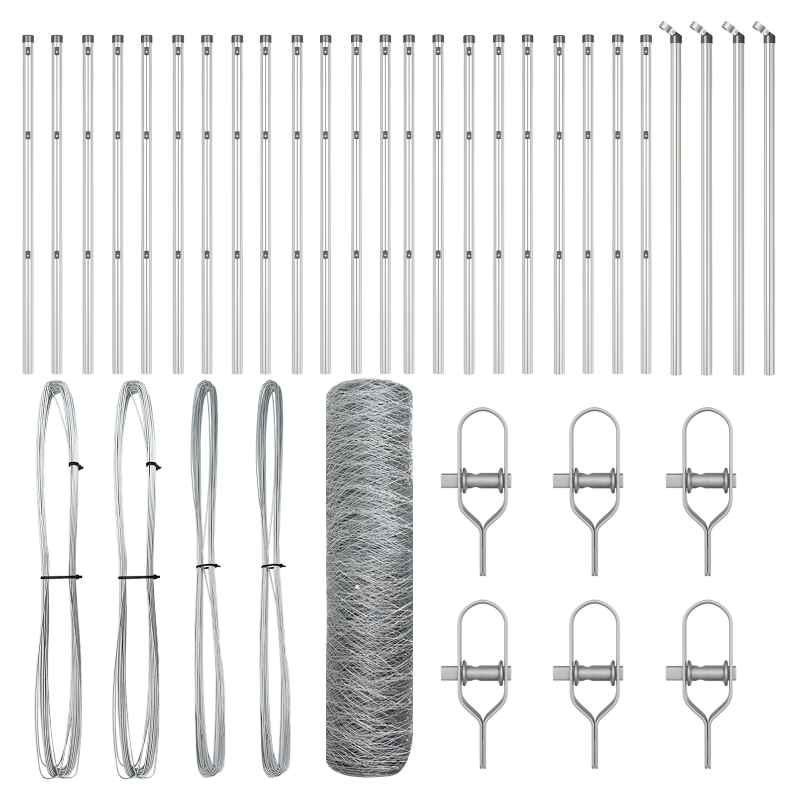 Hexagon Fence 0.6x50 m Galvanised Steel - Image 2